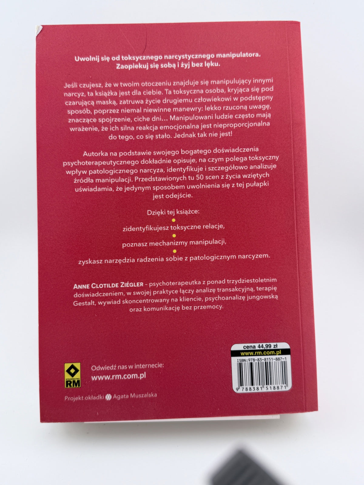 🇵🇱Polish Book - Anne Clotilde Ziégler - Jak się bronić przed narcyzem
