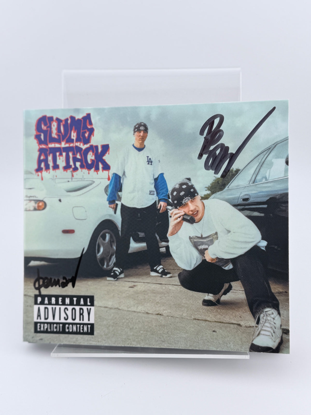 🇵🇱Polish Hip Hop CD - Slums Attack - Slums Attack (2026 Reissue) SIGNED Podpisy Autograf Polski Hip Hop Polski Rap
