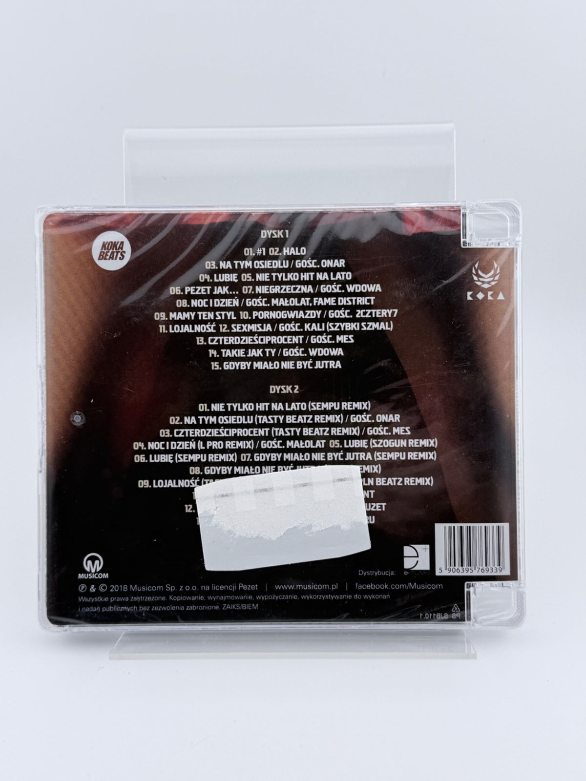 🇵🇱Polish Hip Hop CD - Pezet - Muzyka Rozrywkowa (2018) (2CD) Polski Hip Hop Polski Rap