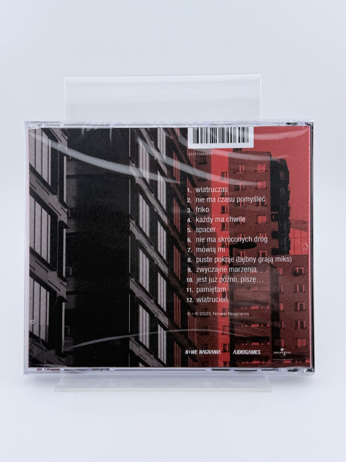 🇵🇱Polish Hip Hop CD - Grammatik - Światła Miasta (2025) Polski Hip Hop Polski Rap