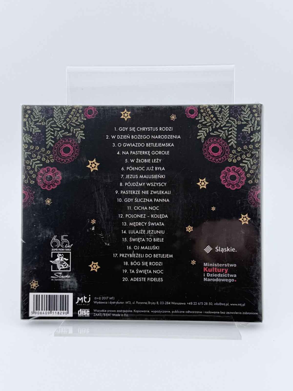 🇵🇱Polish Music CD - Zespół Pieśni i Tańca Śląsk im. Stanisława Hadyny - Kolędy (2017)