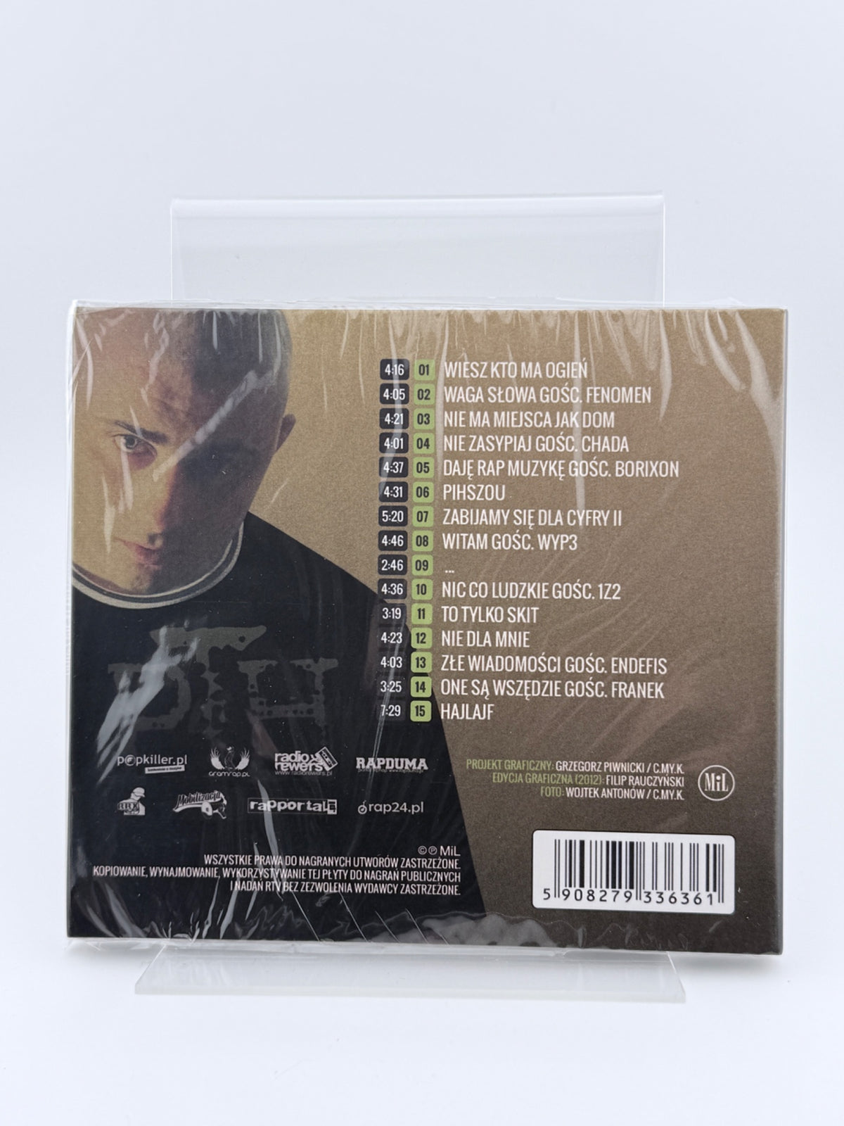 🇵🇱Polish Hip Hop CD - Peih - Boisz Się Alarmów... (Peiha Solo Album Cz. I) Polski Hip Hop Polski Rap