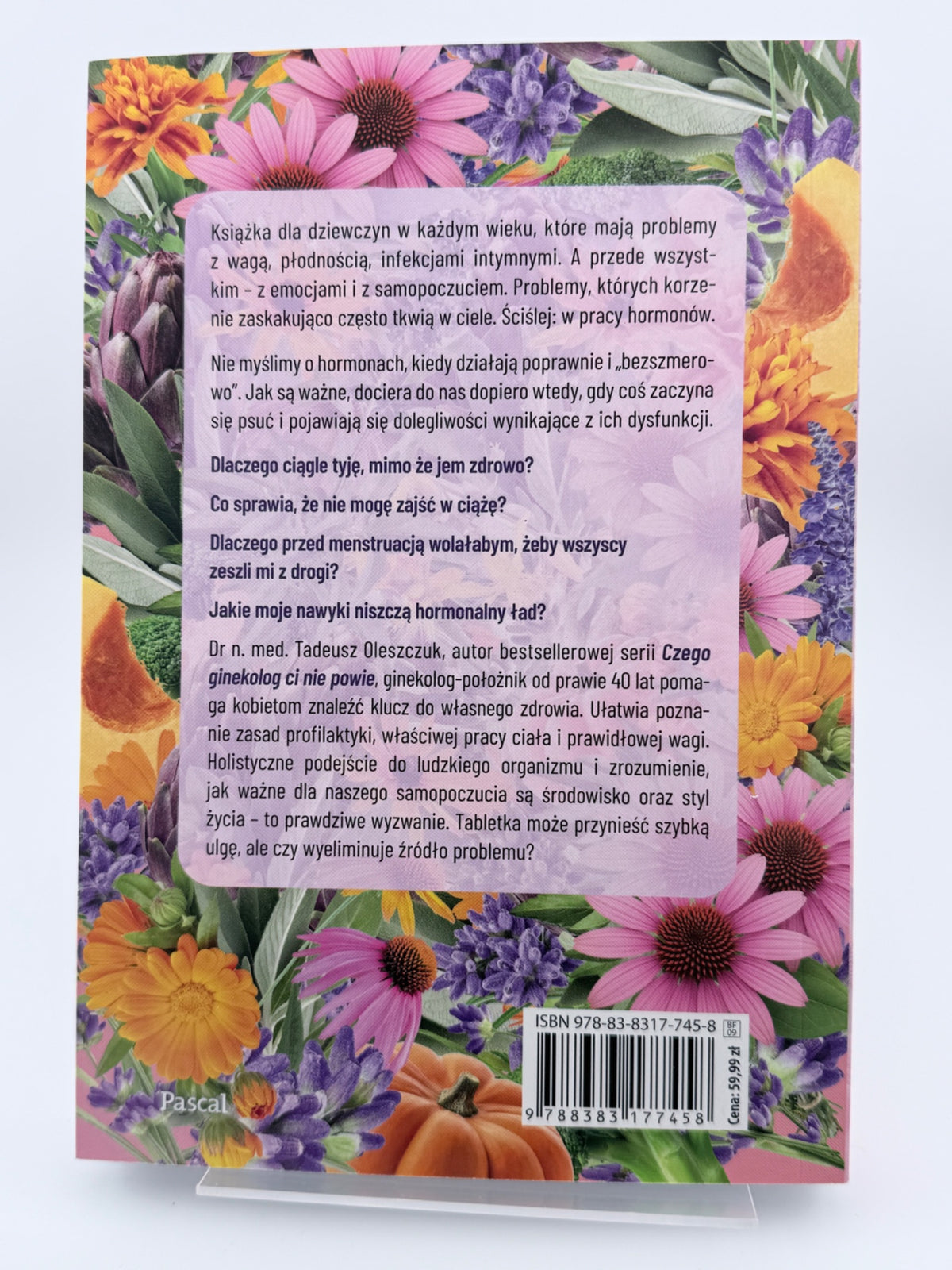 🇵🇱Polish Book - Tadeusz Oleszczuk - Uspokój Swoje Hormony. Czego Ginekolog Ci Nie Powie