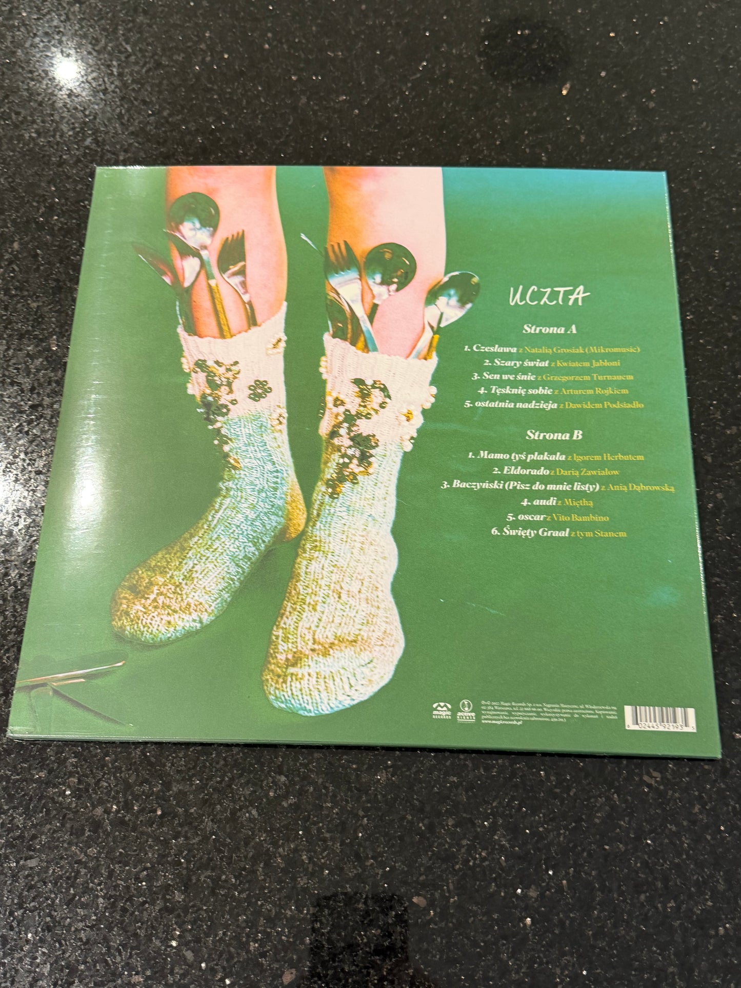 🇵🇱 Polish Music Vinyl - Sanah - Uczta LP Green Vinyl Winyl  🇵🇱 Polska Muzyka  - NEW & SEALED 🇵🇱 Polski Vinyl