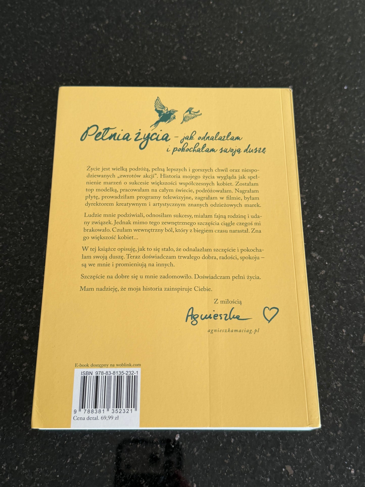 Polish 🇵🇱 Book - Agnieszka Maciag (Maciąg) - Przemiana - Pelnia Zycia (Pełnia Życia)