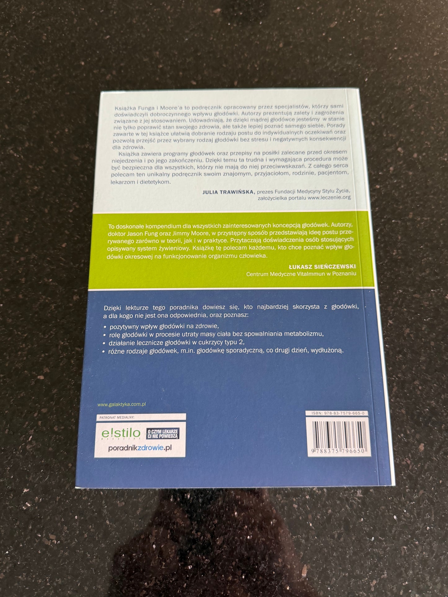 Polish 🇵🇱 Book - Jason Fung & Jimmy Moore - Glodowka (Głodówka) - Krok po kroku