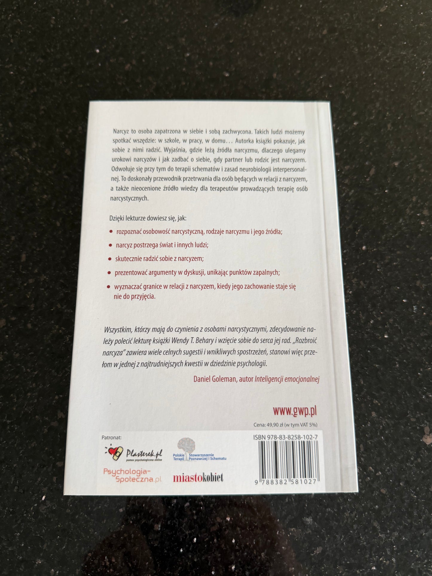 Polish 🇵🇱 Book - Wendy T. Behary - Rozbroic Narcyza (Rozbroić Narcyza)