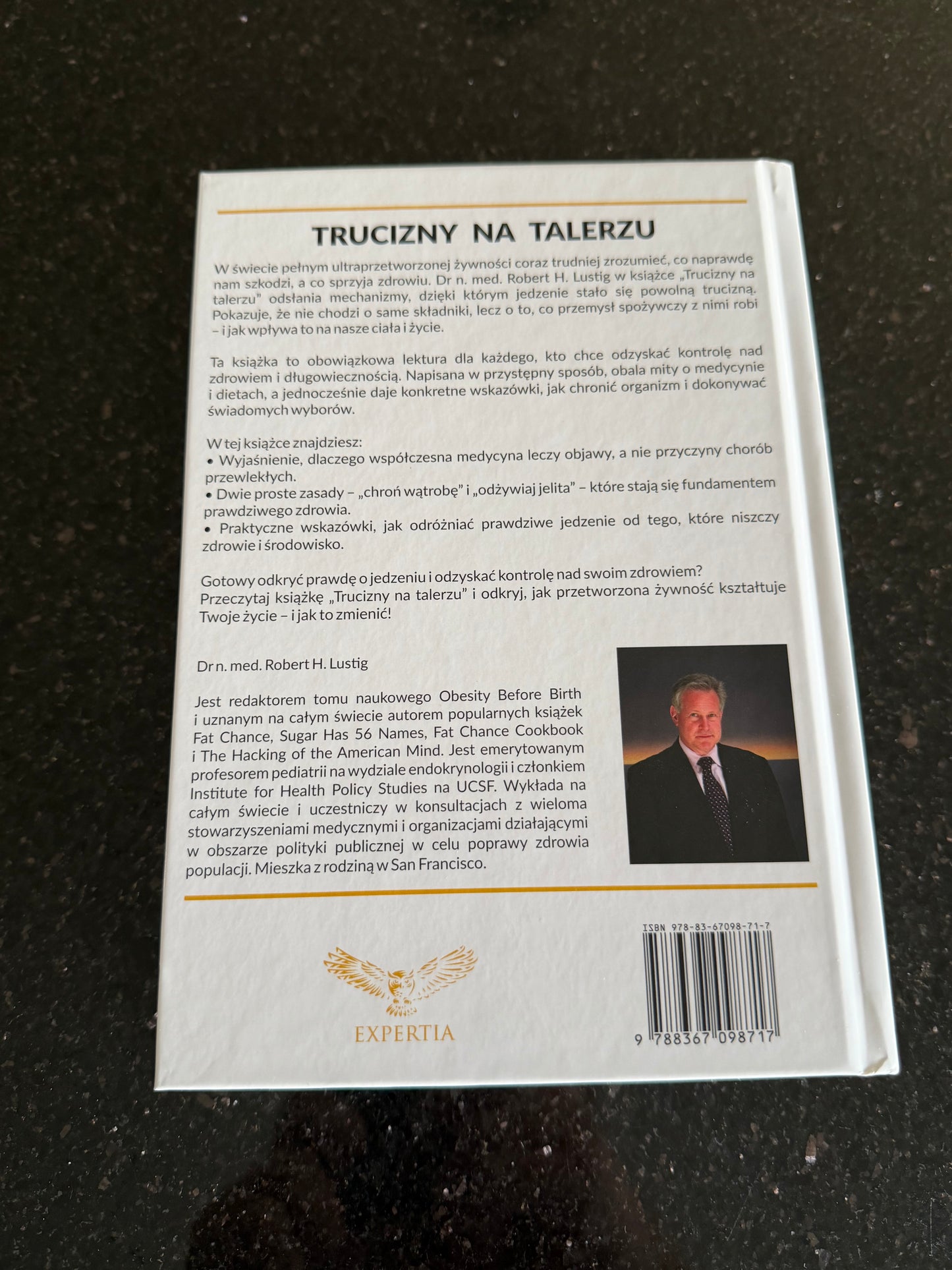 Polish 🇵🇱 Book - Dr. Robert H. Lusting - Trucizny na talerzu