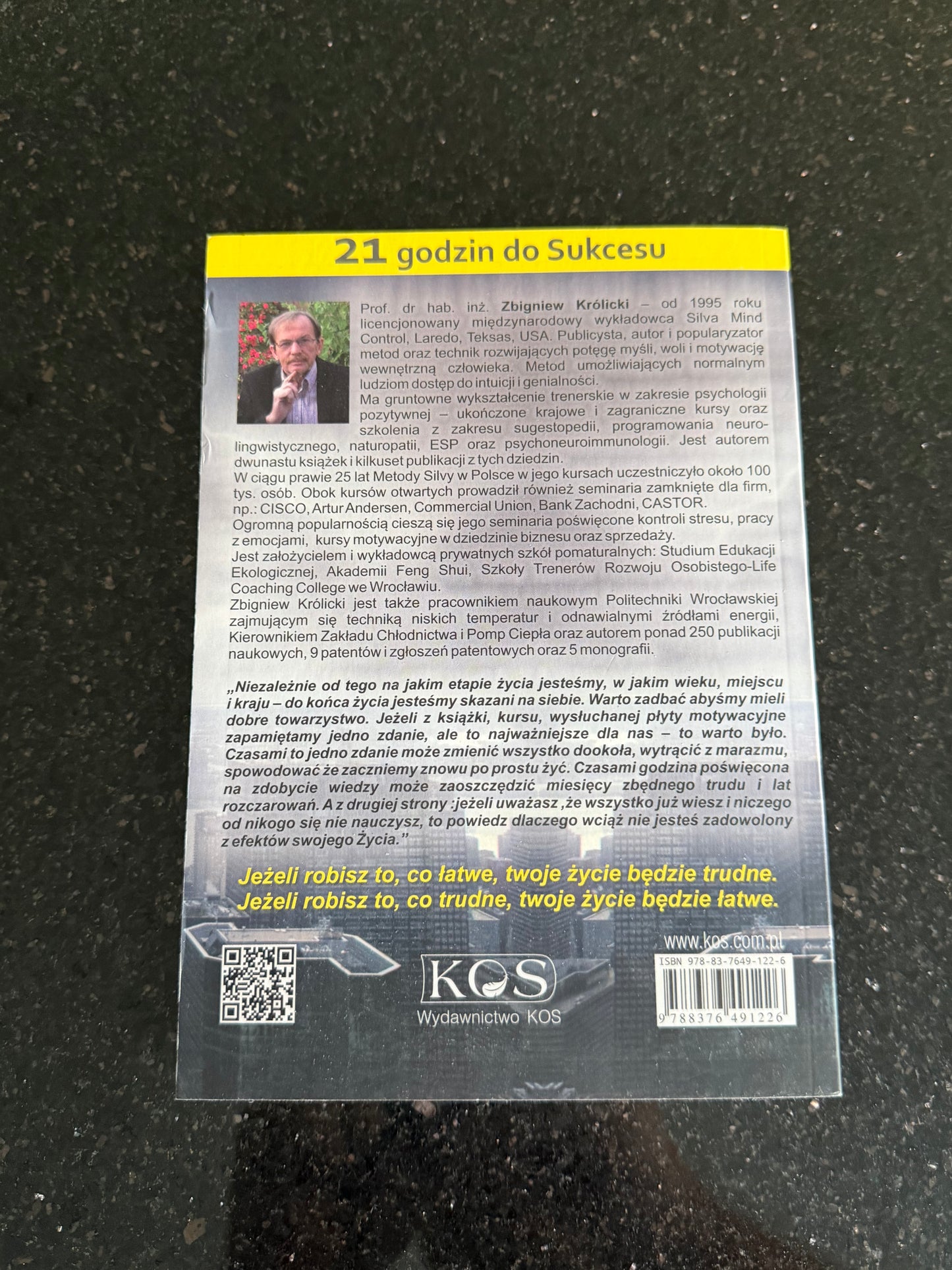 Polish 🇵🇱 Book - Zbigniew Krolicki (Królicki) - 21 Godzin Do Sukcesu - Metoda Silvy