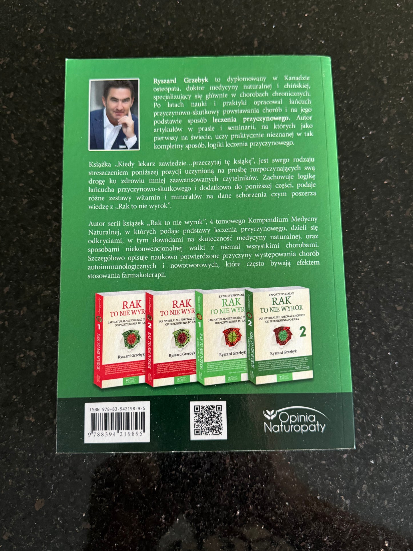 Polish 🇵🇱 Book - Ryszard Grzebyk - Kiedy Lekarz Zawiedzie