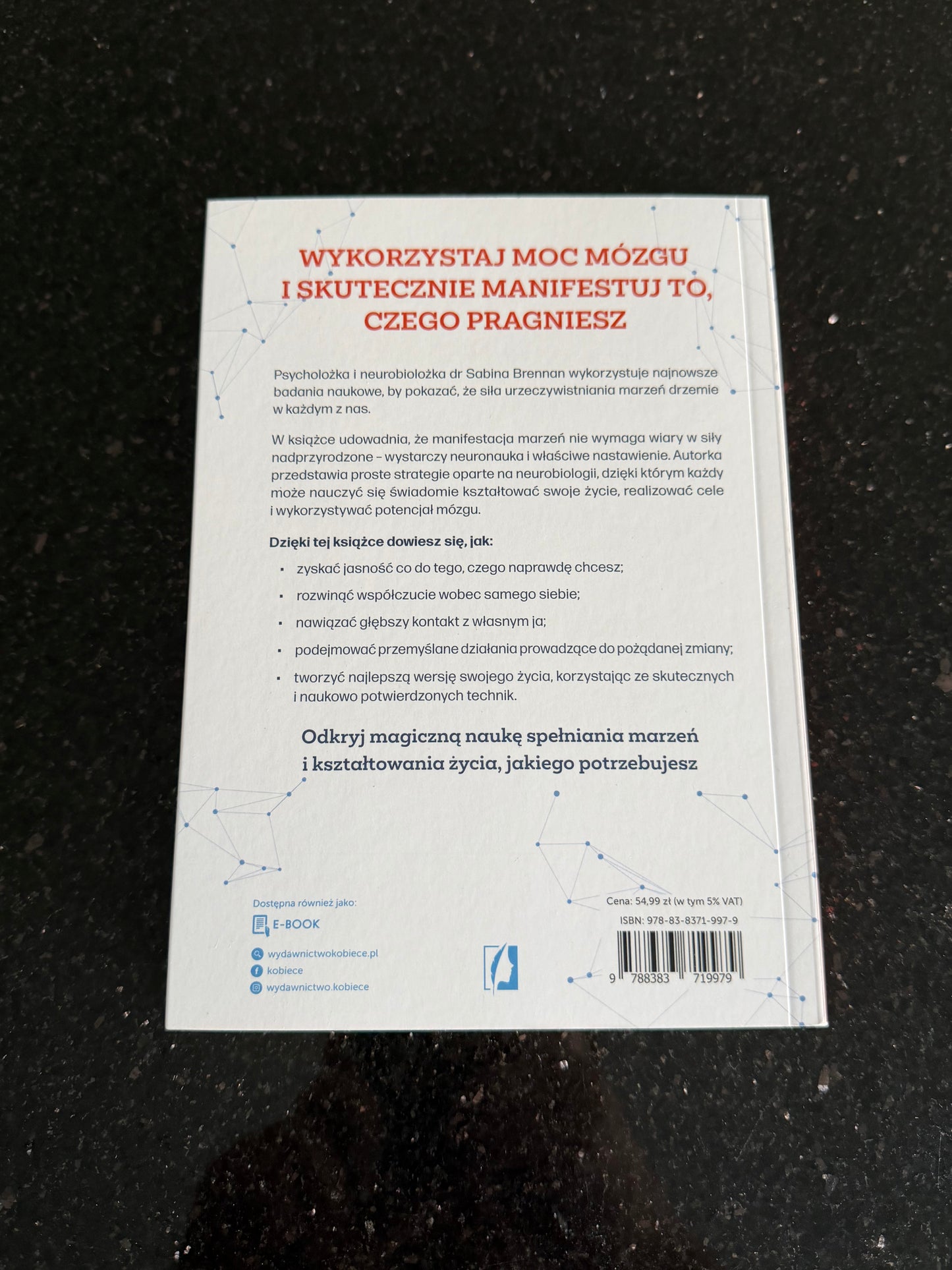 Polish 🇵🇱 Book - Dr. Sabrina Brennan - Neuro Manifestacja