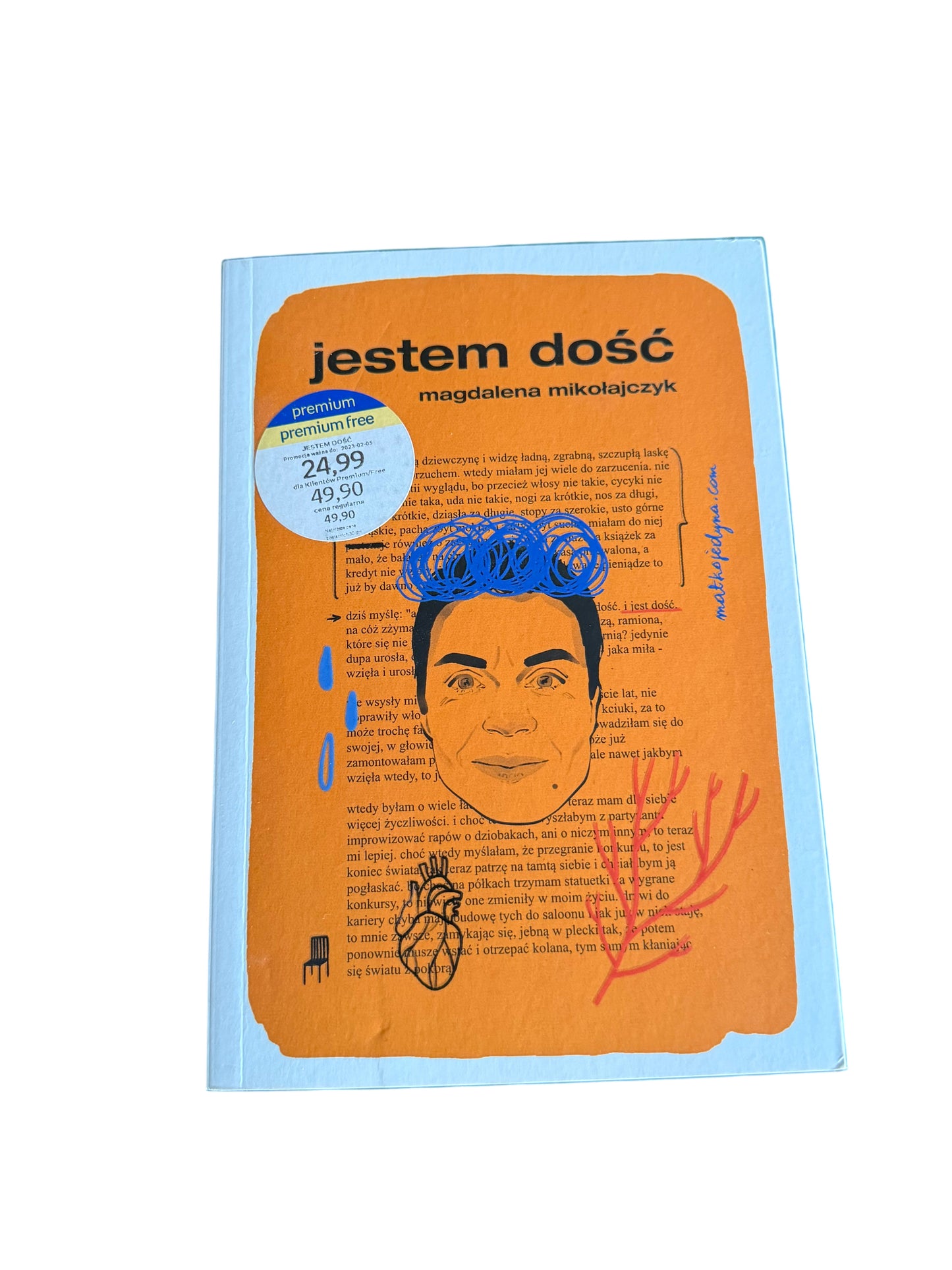 Polish 🇵🇱 Book - Magdalena Mikolajczyk (Mikołajczyk)  - Jestem Dosc (Jestem Dość)