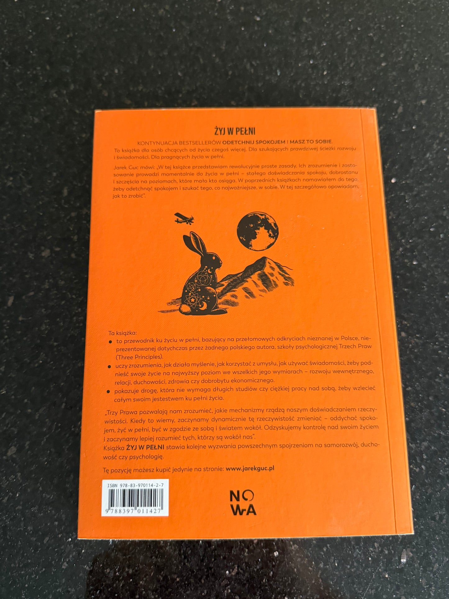 Polish 🇵🇱 Book - Jarek Guc - Zyj w pelni (Żyj w pełni)