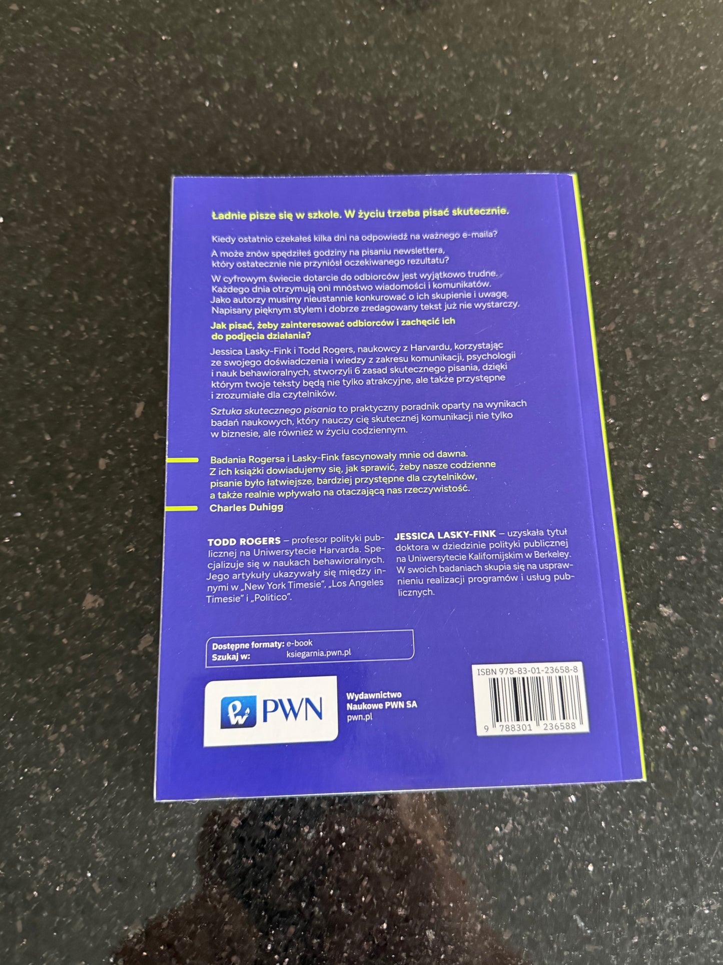 🇵🇱Polish Book - Todd Rogers - Sztuka skutecznego pisania. Jak tworzyc tresci, które przyciągaja uwage Polska Ksiazka