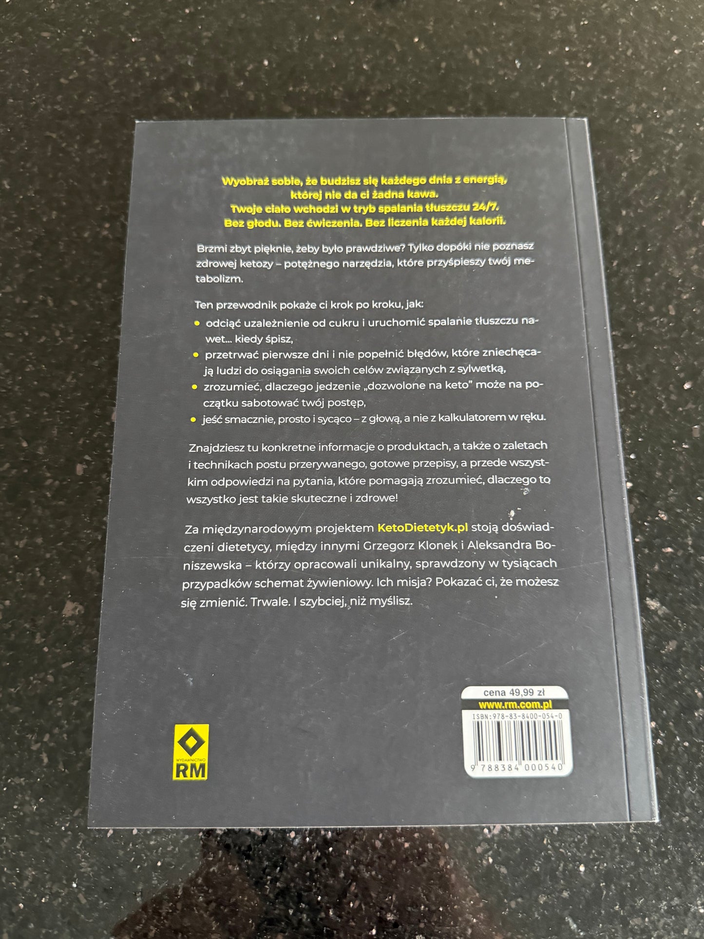Polish 🇵🇱 Book - Keto Dietetyk PL - Zdrowa Ketoza - Przepisy