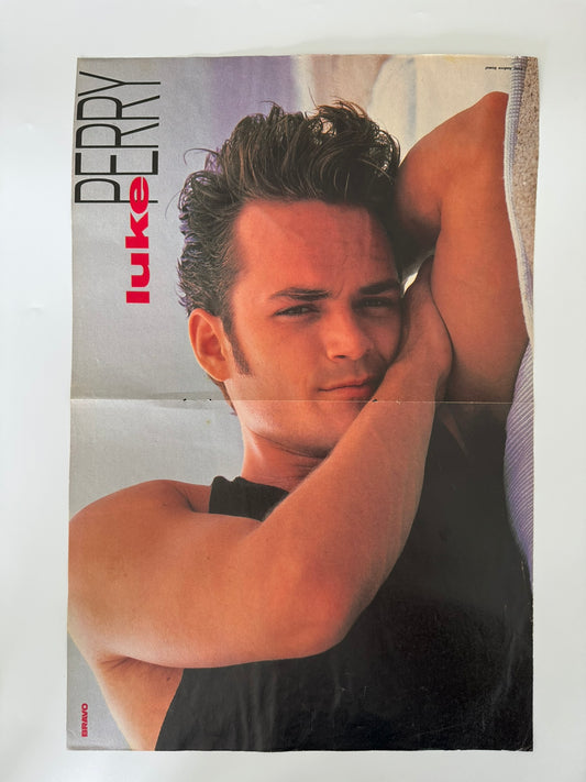 Luke Perry (Beverley Hills 90210) Medium Sized Old School Poster - RARE