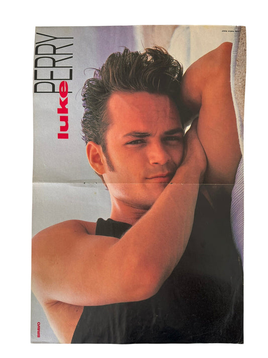 Luke Perry (Beverley Hills 90210) Medium Sized Old School Poster - RARE