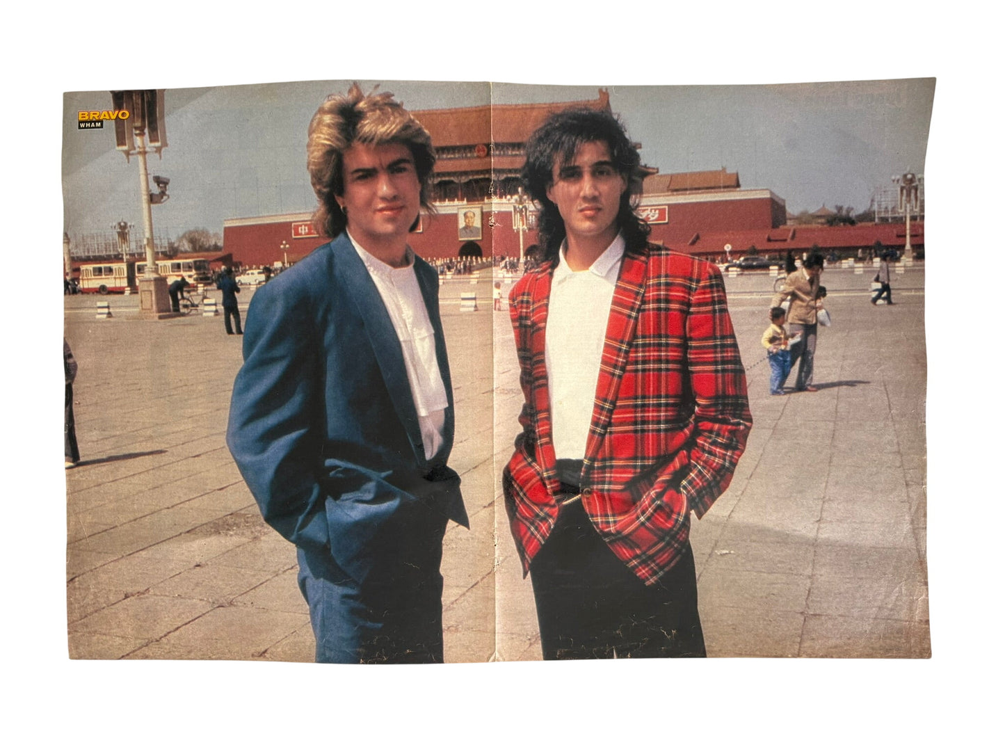 WHAM - George Michael Medium Sized Old School Poster - RARE