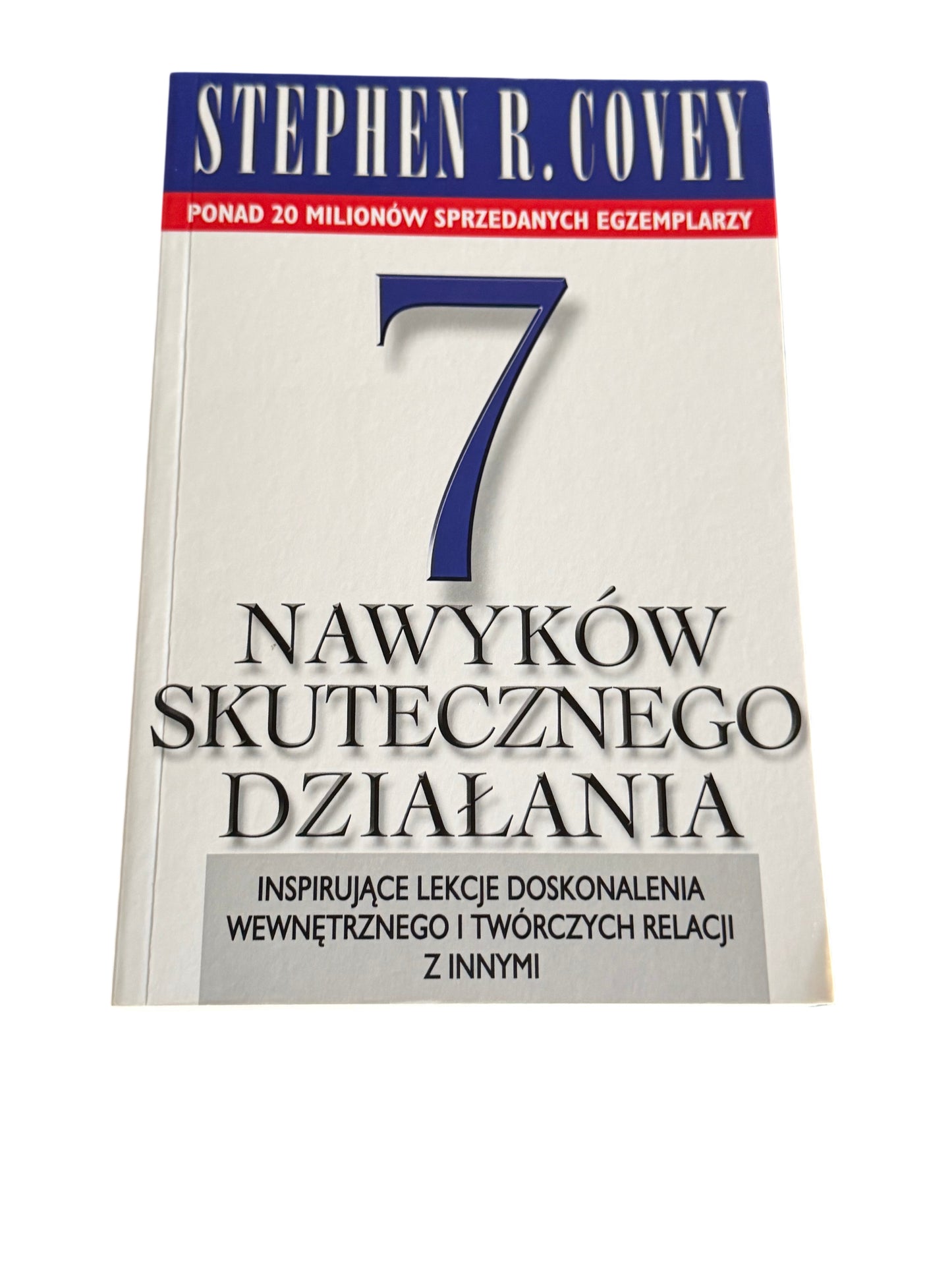 Polish 🇵🇱 Book - Stephen R. Covey - 7 Nawyków Skutecznego Działania (7 nawykow skutecznego dzialania)