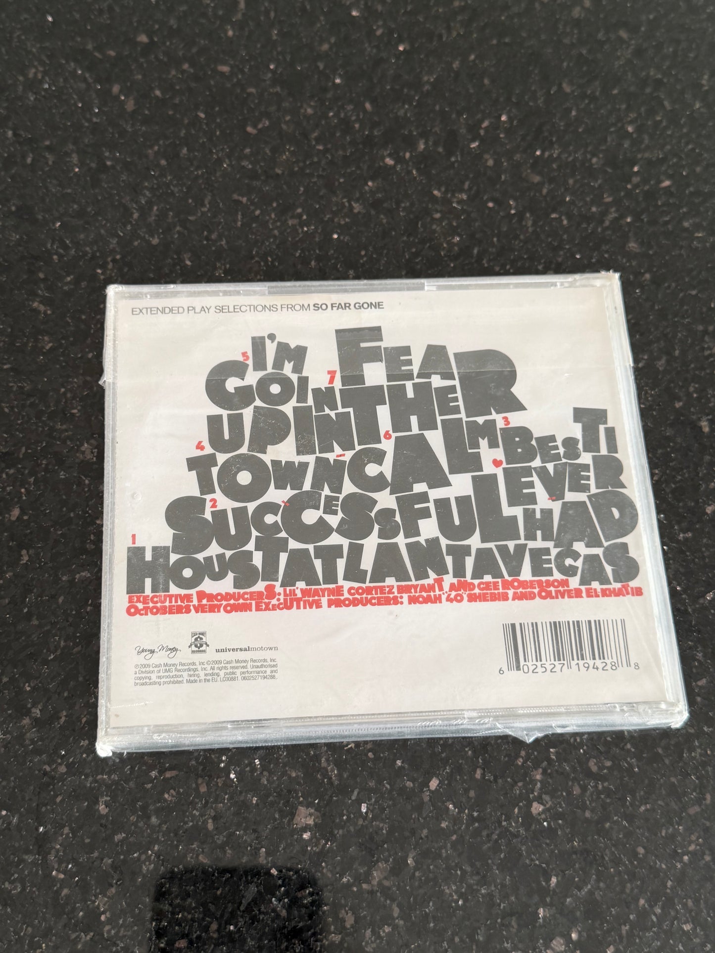 Drake - So Far Gone Mixtape (Sealed) Hip Hop CD