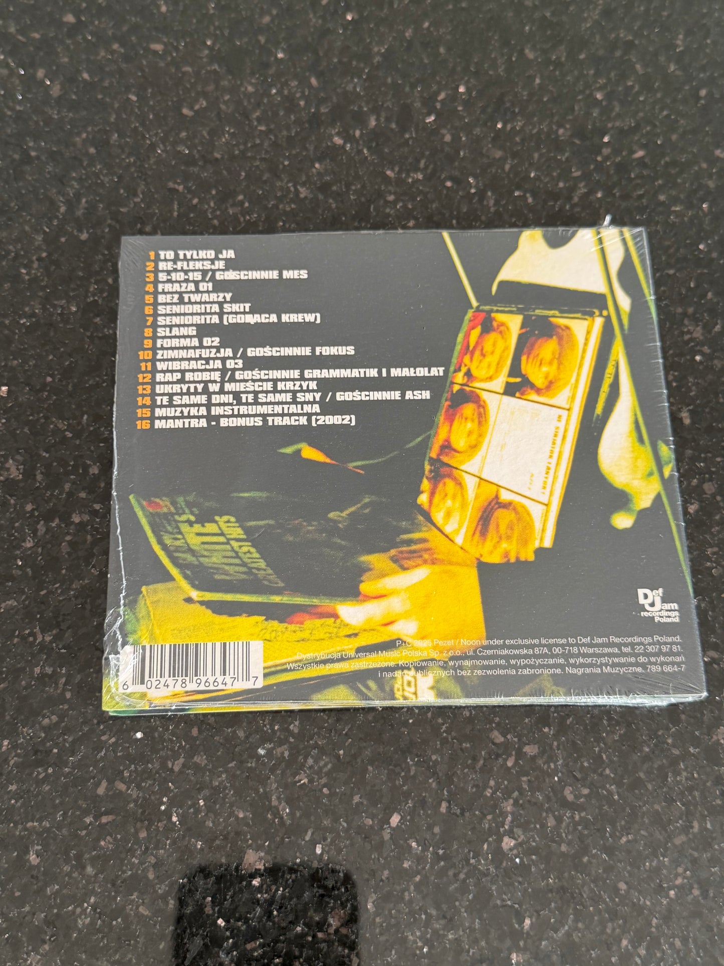 🇵🇱 Polish Hip Hop CD - Pezet - Muzyka Klasyczna Polski Hip Hop