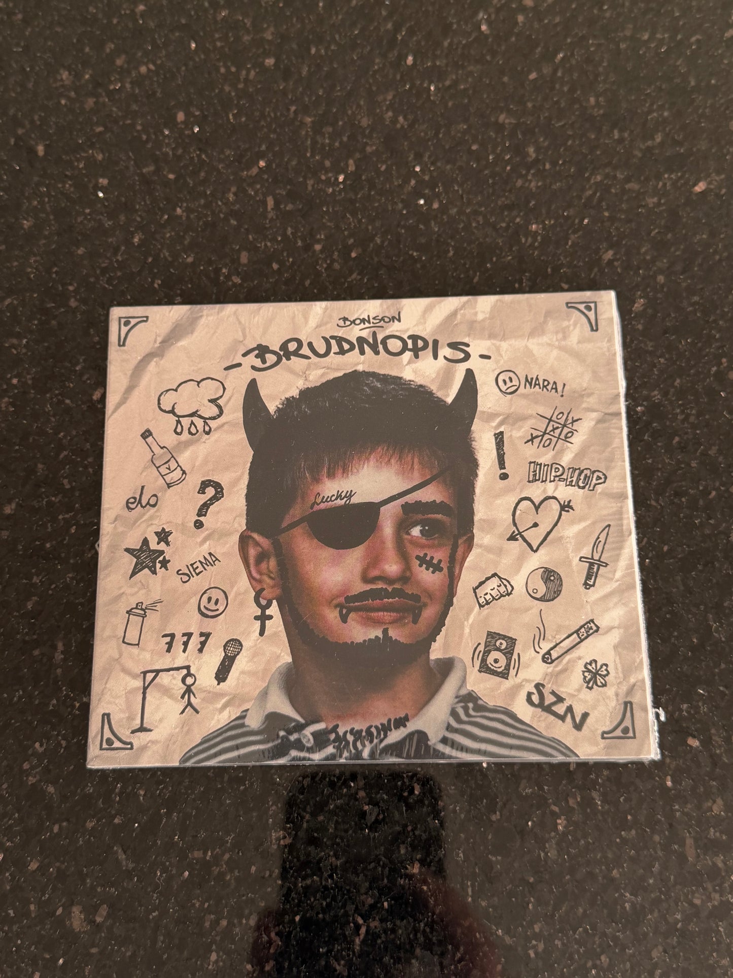 Polish 🇵🇱 Hip Hop CD - Bonson - Brudnopis (2025)