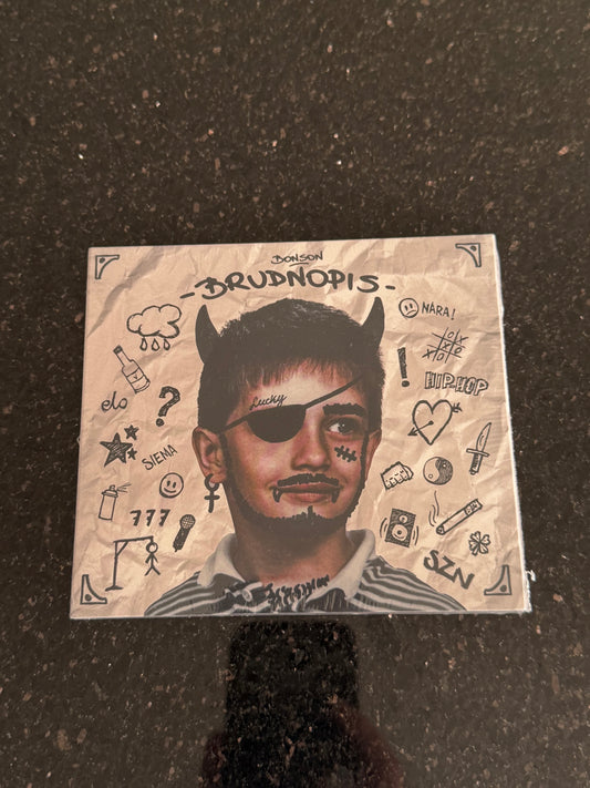 Polish 🇵🇱 Hip Hop CD - Bonson - Brudnopis (2025)