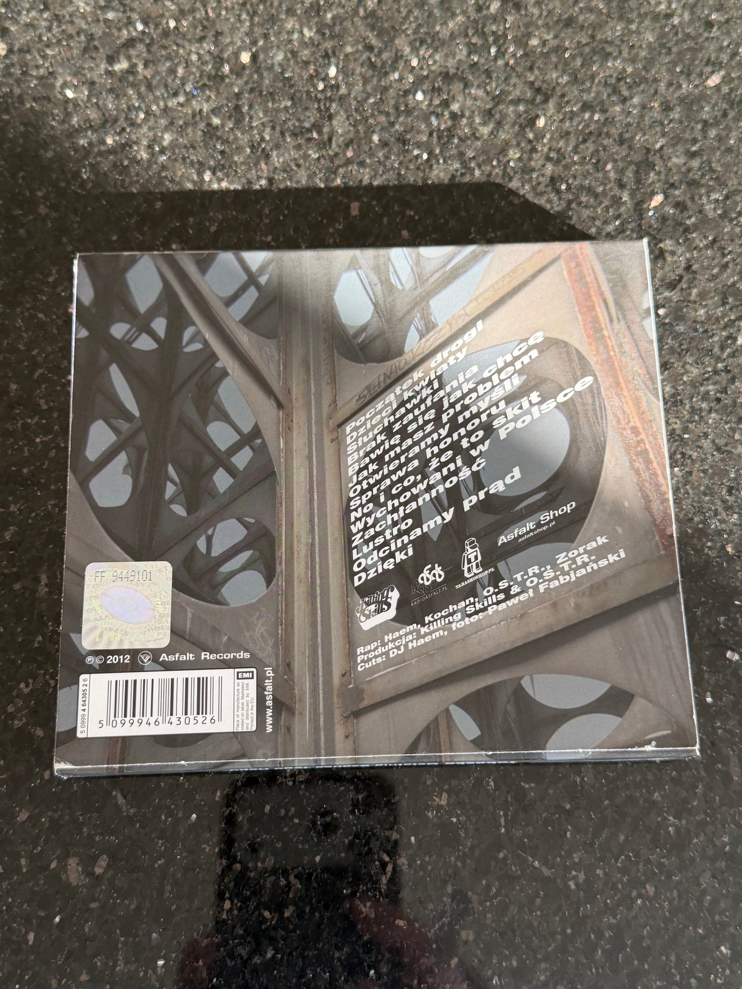 🇵🇱 Polish Hip Hop CD - O.S.T.R. (Tabasko) - Ostatnia Szansa Tego Rapu 🇵🇱 Polski Hip Hop CD