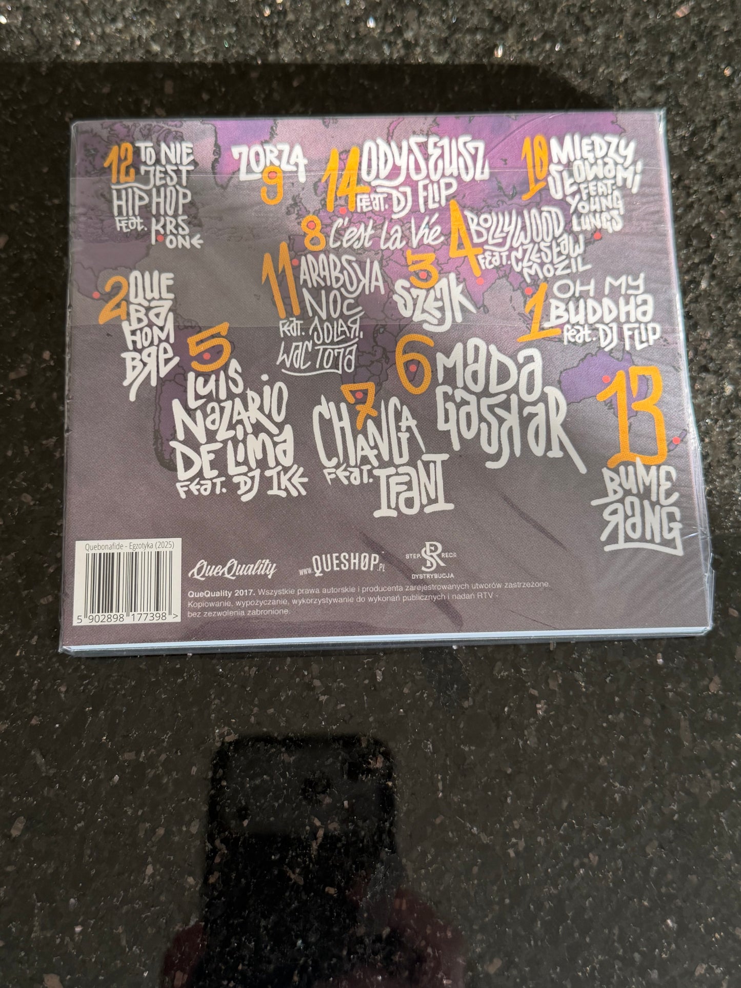 🇵🇱 Polish Hip Hop CD - Quebonafide - Egzotyka   🇵🇱 Polski Hip Hop CD