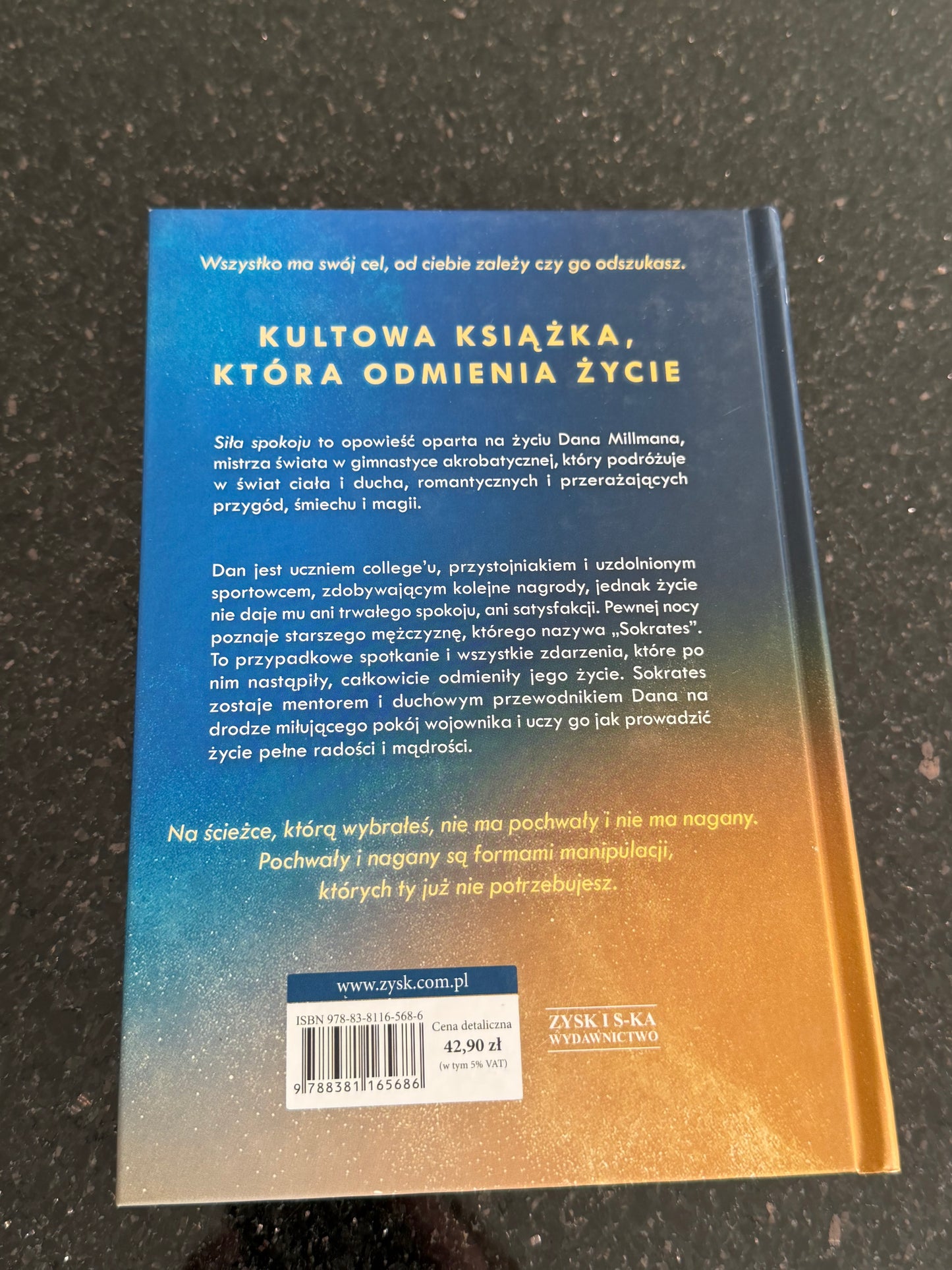 🇵🇱Polish Book - Dan Millman - Sila Spokoju - Polska Ksiazka