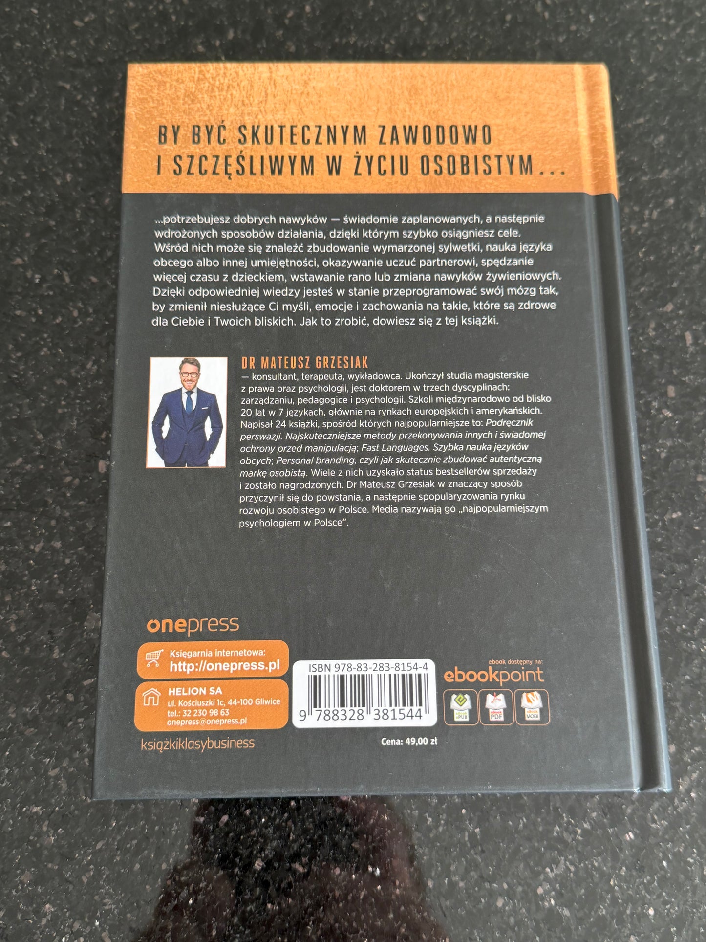 🇵🇱Polish Book - Mateusz Grzesiak - Badz (Bądź) Skuteczny