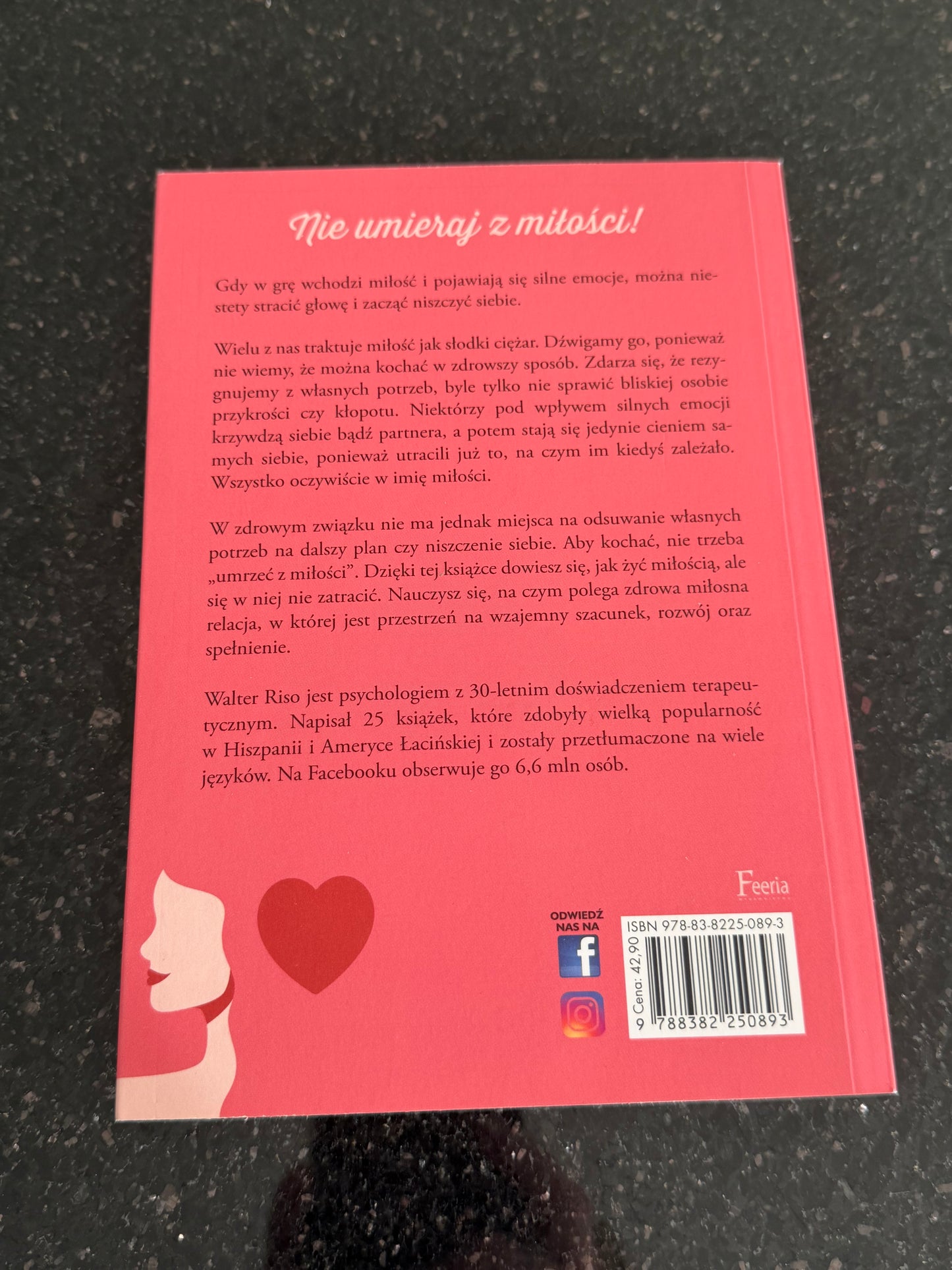 🇵🇱Polish Book - Walter Riso - Jak madrze kochac - Polska Ksiazka
