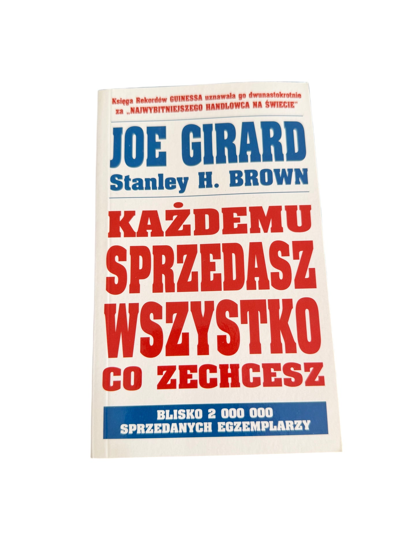 🇵🇱Polish Book - Joe Girard Stanley H.Brown - Każdemu sprzedasz wszystko, co zechcesz
