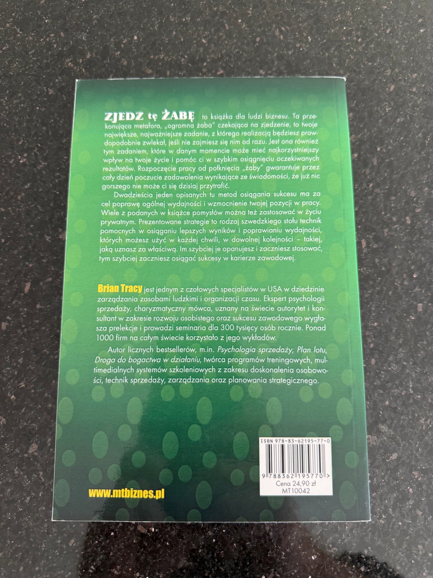 🇵🇱Polish Book - Brian Tracy - Zjedz te zabe (Zjedz tę żabę)