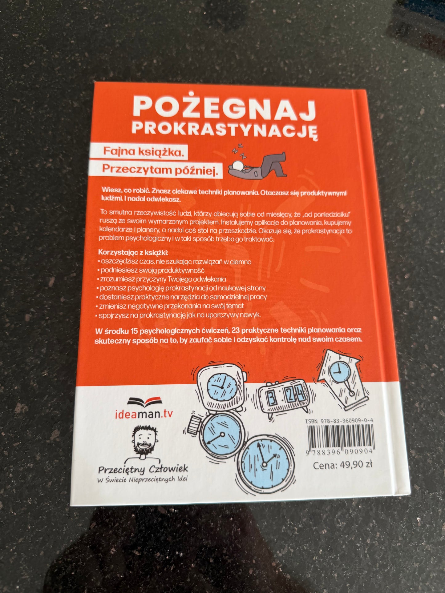 🇵🇱Polish Book - Leszek Cibor - Pożegnaj Prokrastynacje (Pozegnaj Prokrastynację)