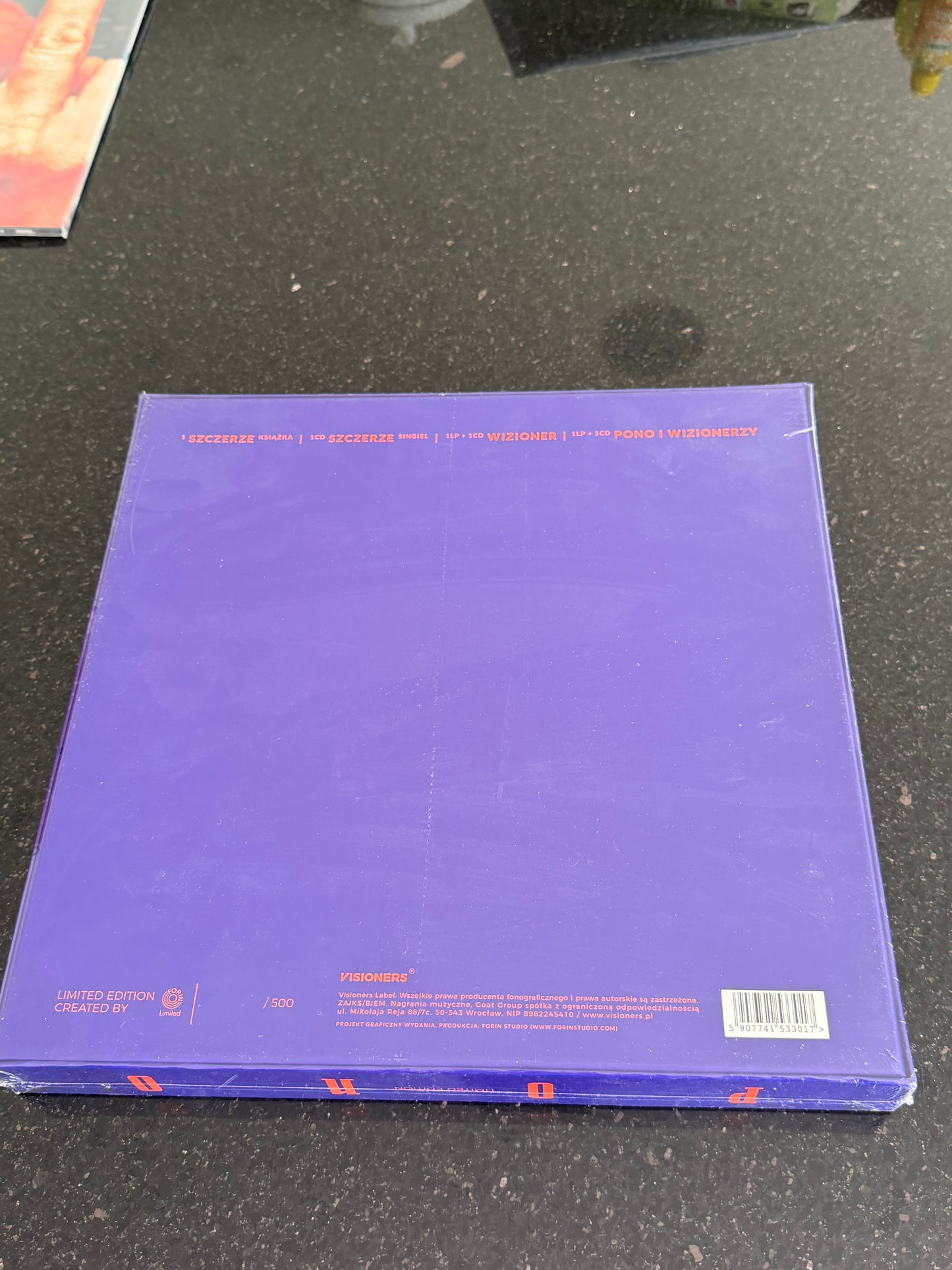 🇵🇱 Polish Hip Hop Vinyl - Pono - Wizjoner Boxset LP Limited Ed. Autographed Vinyl PROSTO ZIP SKLAD - NEW & SEALED 🇵🇱 Polish Hip Hop Polski Hip Hop Vinyl