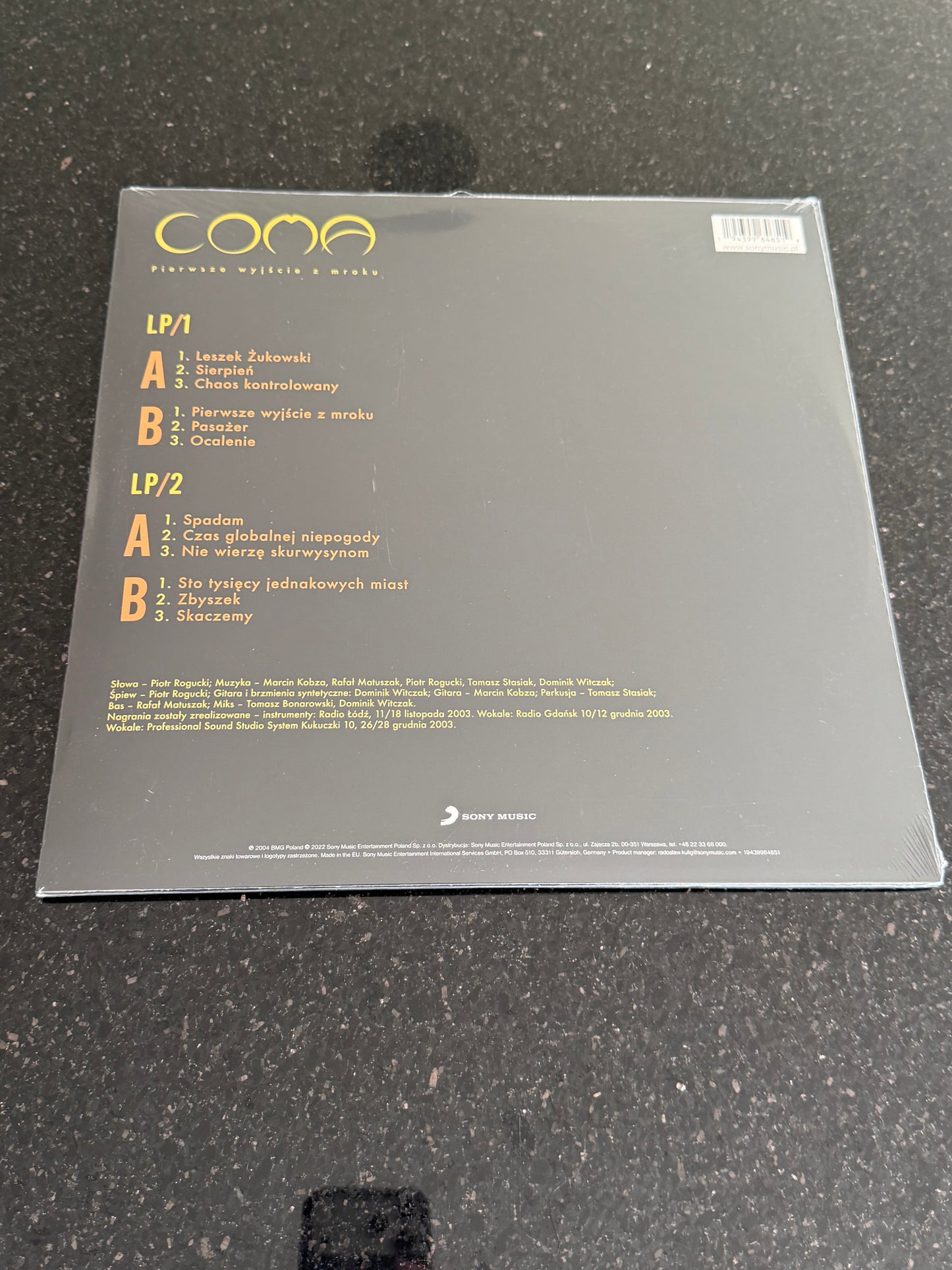 🇵🇱 Polish Music Vinyl - Coma - Pierwsze Wyjscie z mroku LP 🇵🇱 Polski Vinyl LP