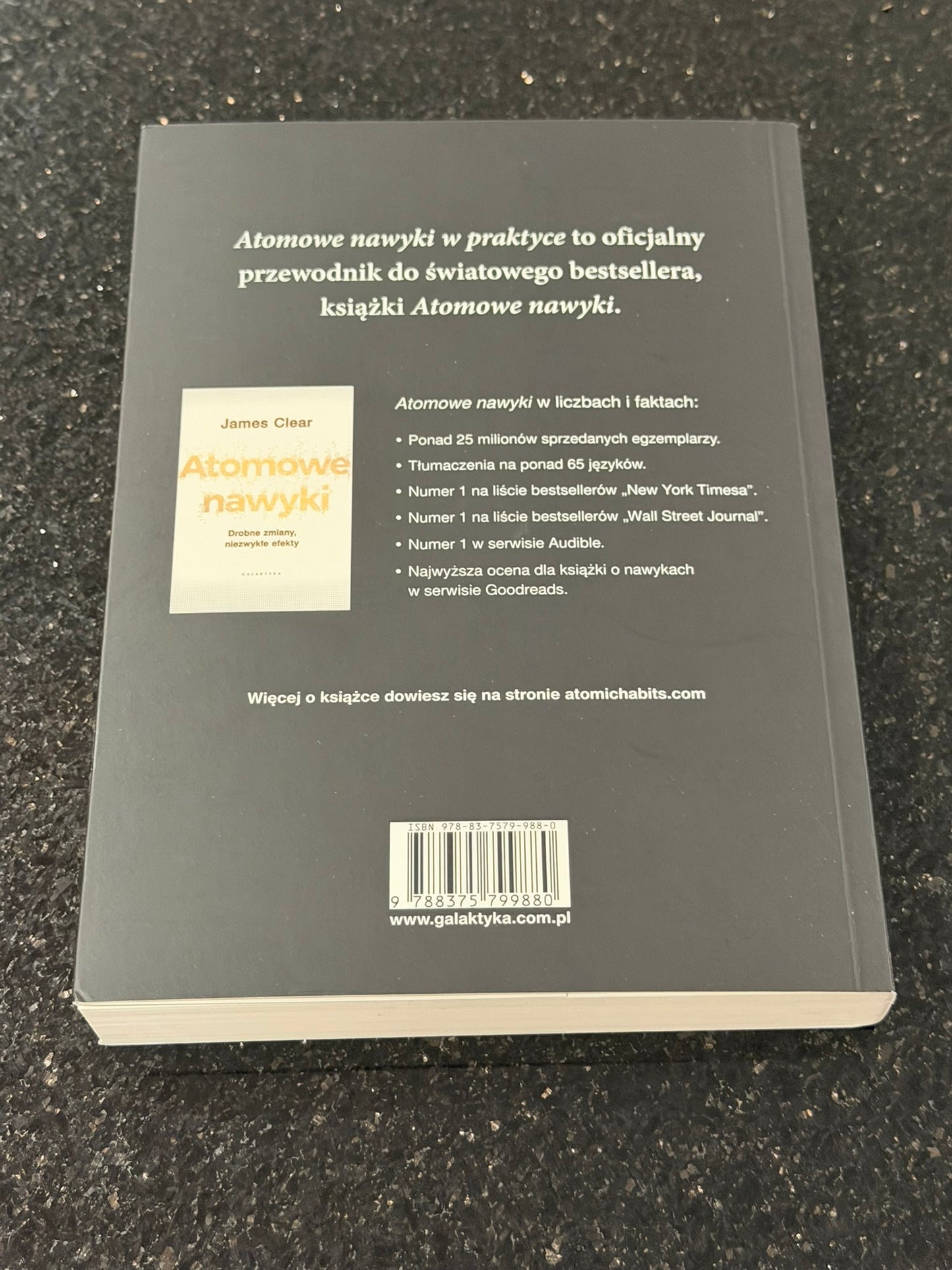 Polish 🇵🇱 Book - James Clear - Atomowe Nawyki w praktyce - NEXT DAY Delivery