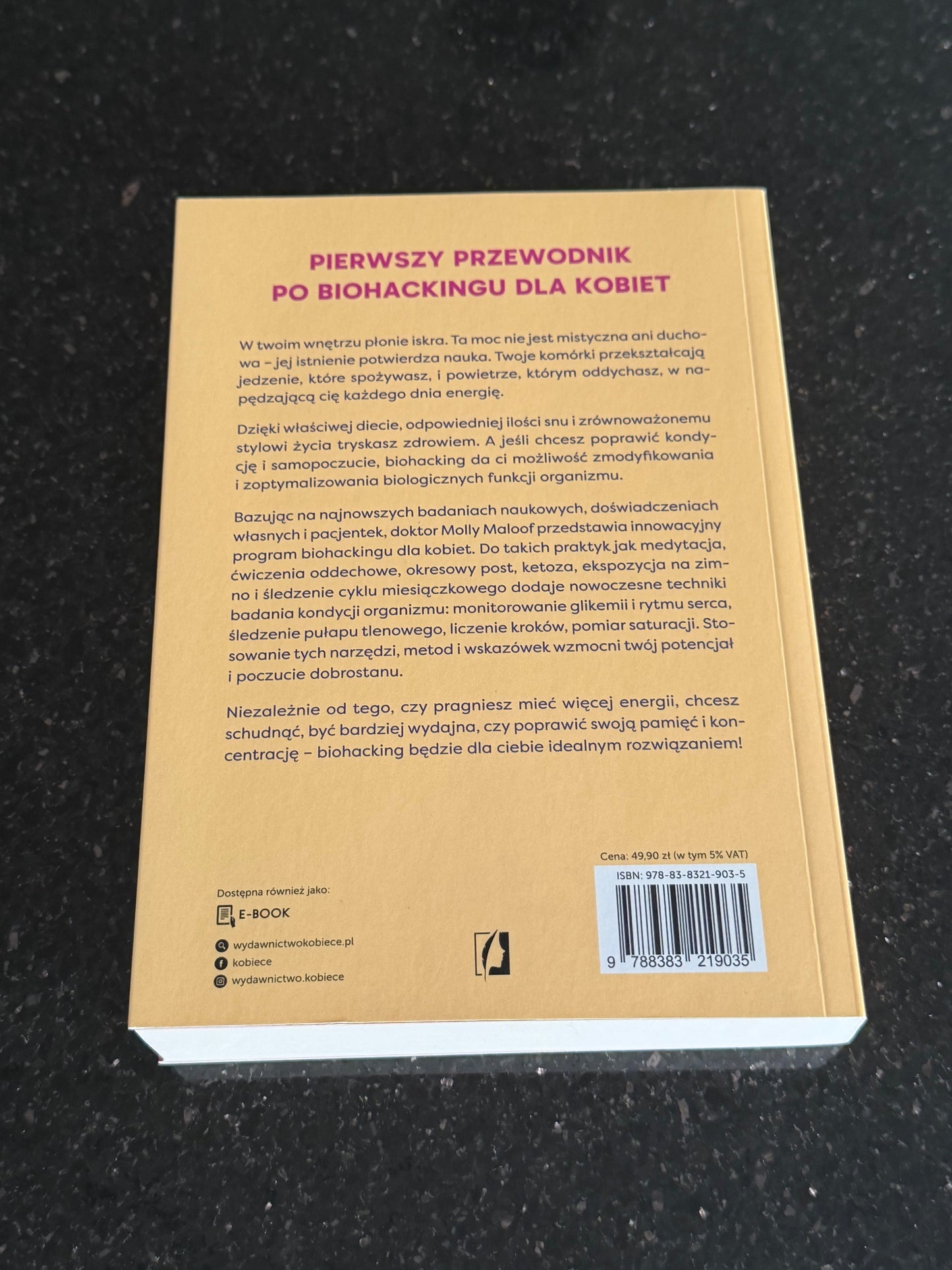 🇵🇱Polish Book - Dr.Molly Maloof - Bio Hacking dla kobiet