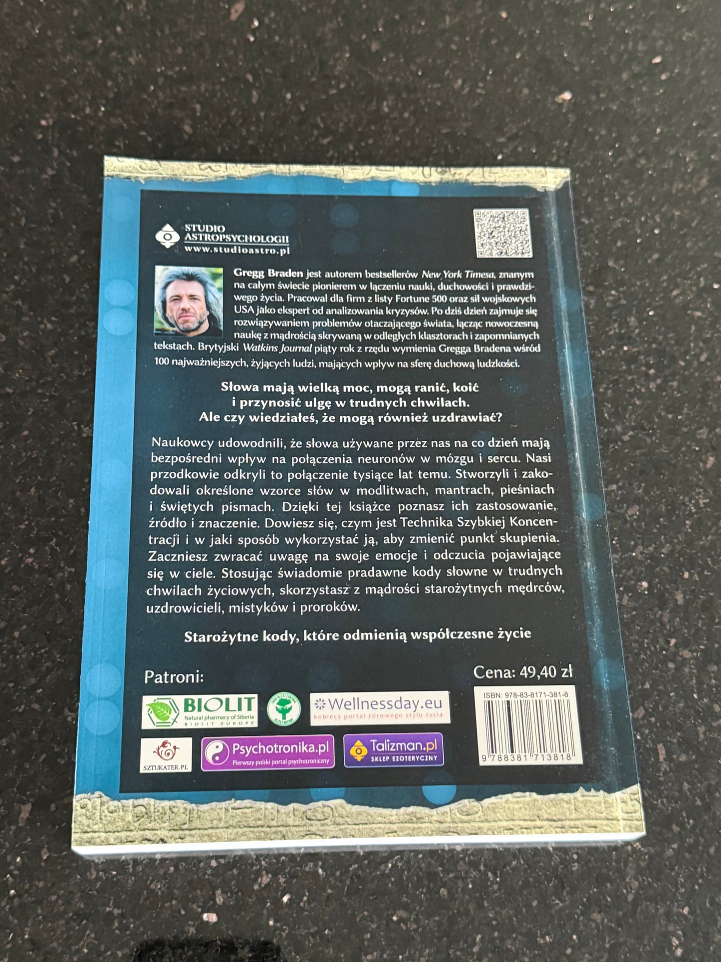 🇵🇱Polish Book - Gregg Braden - Kody Madrosci (Mądrości)