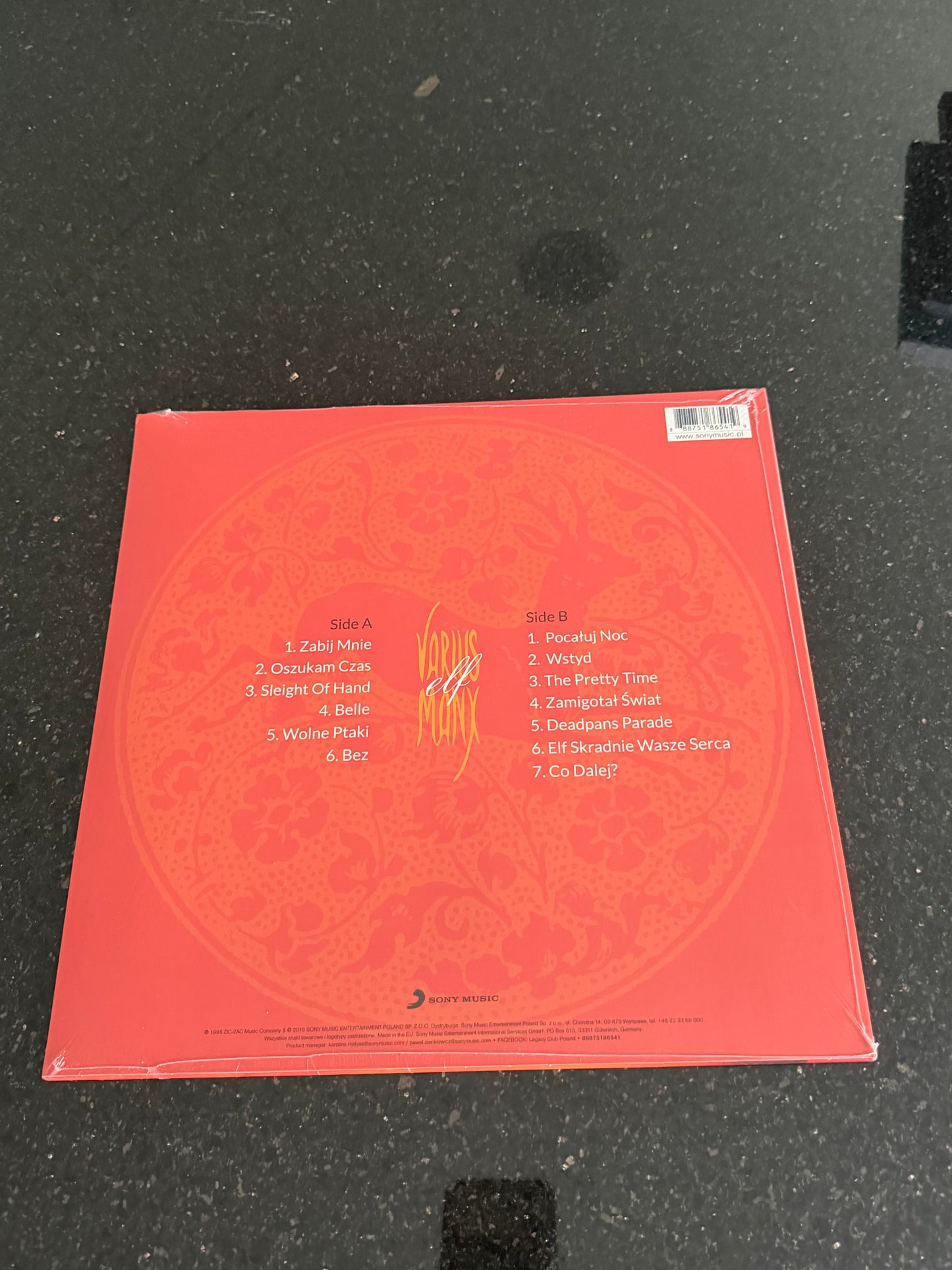 🇵🇱Polish Music Vinyl - Varius Manx - Elf LP