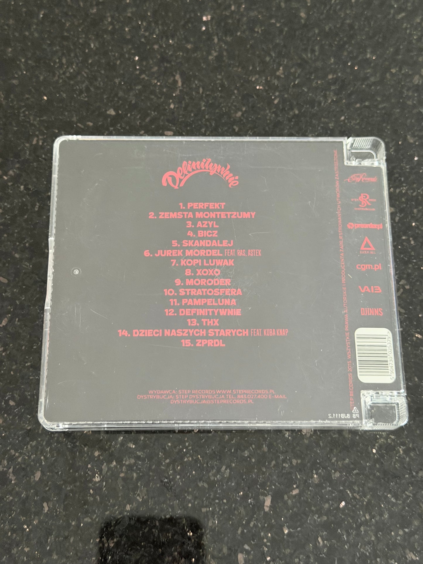🇵🇱Polish Hip Hop CD - Te-Tris - Definitywnie Polski Hip Hop