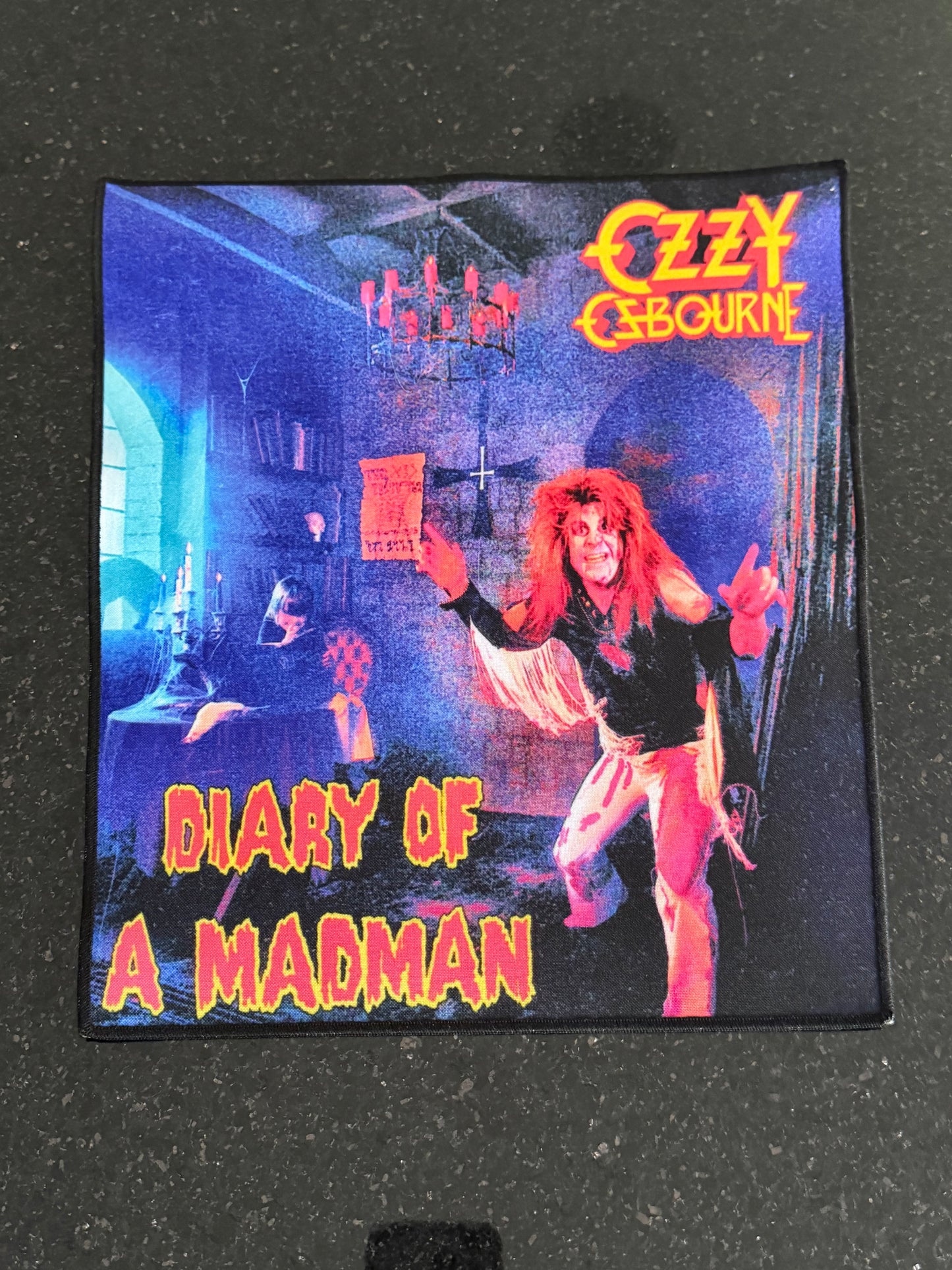 Ozzy Osbourne - Back Patch Diary Of A Madman Cover Black Sabbath