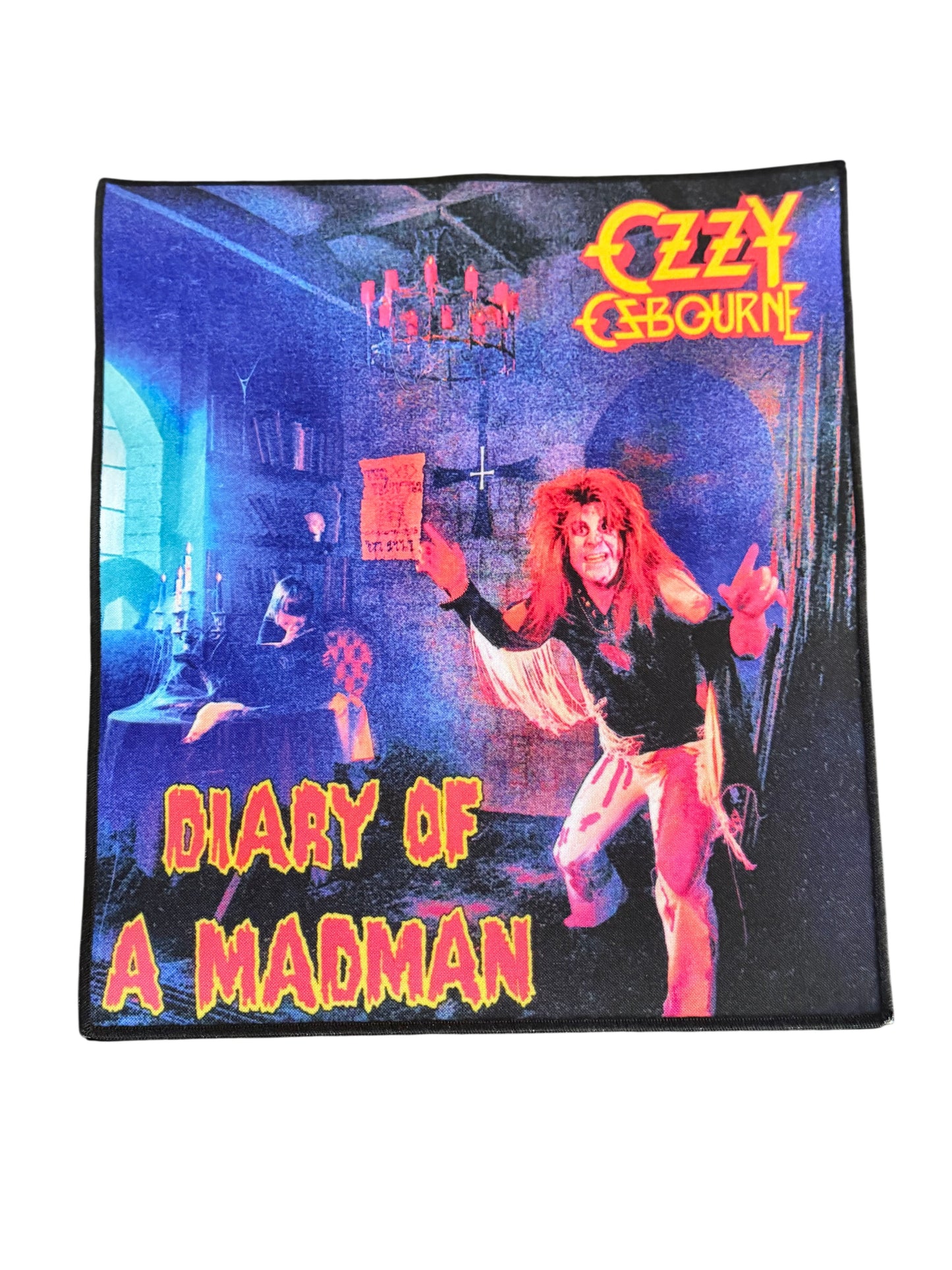 Ozzy Osbourne - Back Patch Diary Of A Madman Cover Black Sabbath