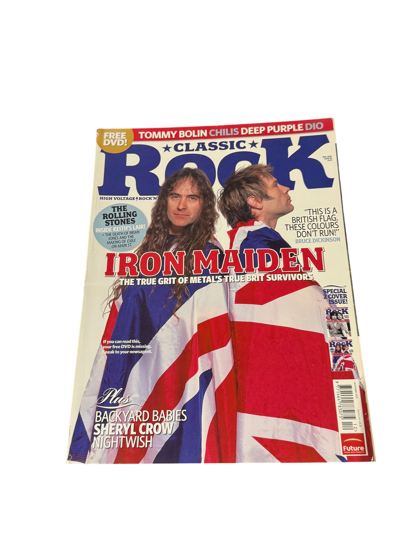 Classic Rock Magazine Issue 86 - November 2005 Iron Maiden
