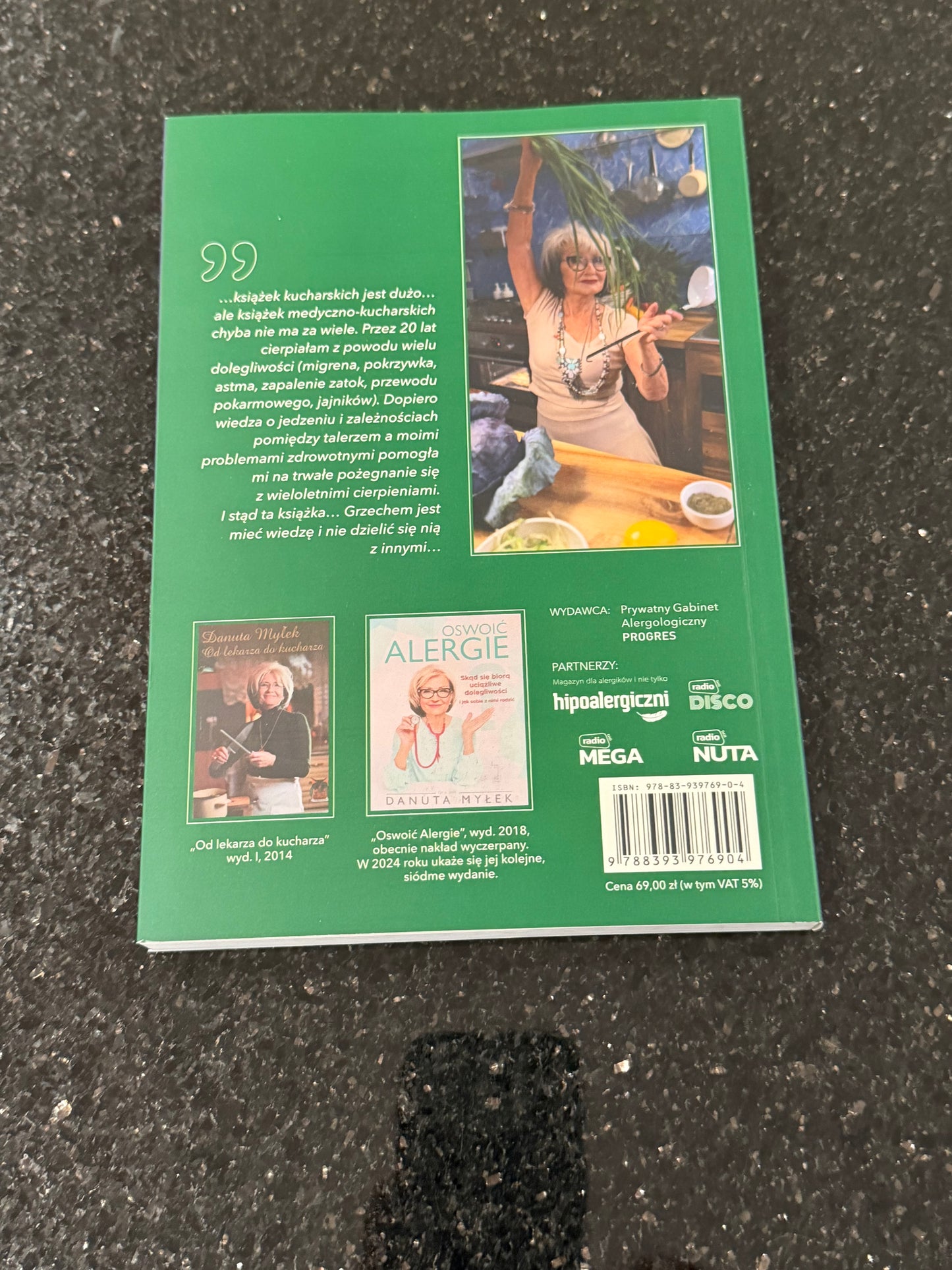 🇵🇱Polish Book - Dr nauk med.Danuta Mylek - Od lekarza do kucharza