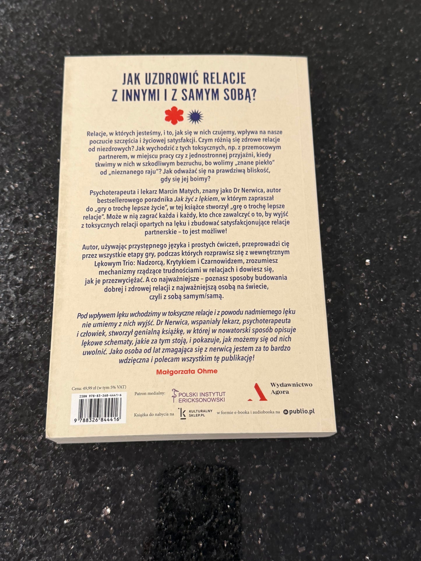 🇵🇱Polish Book - Marcin Matych (Dr.Nerwica) - Bliskosc i lek (Bliskość i lęk)