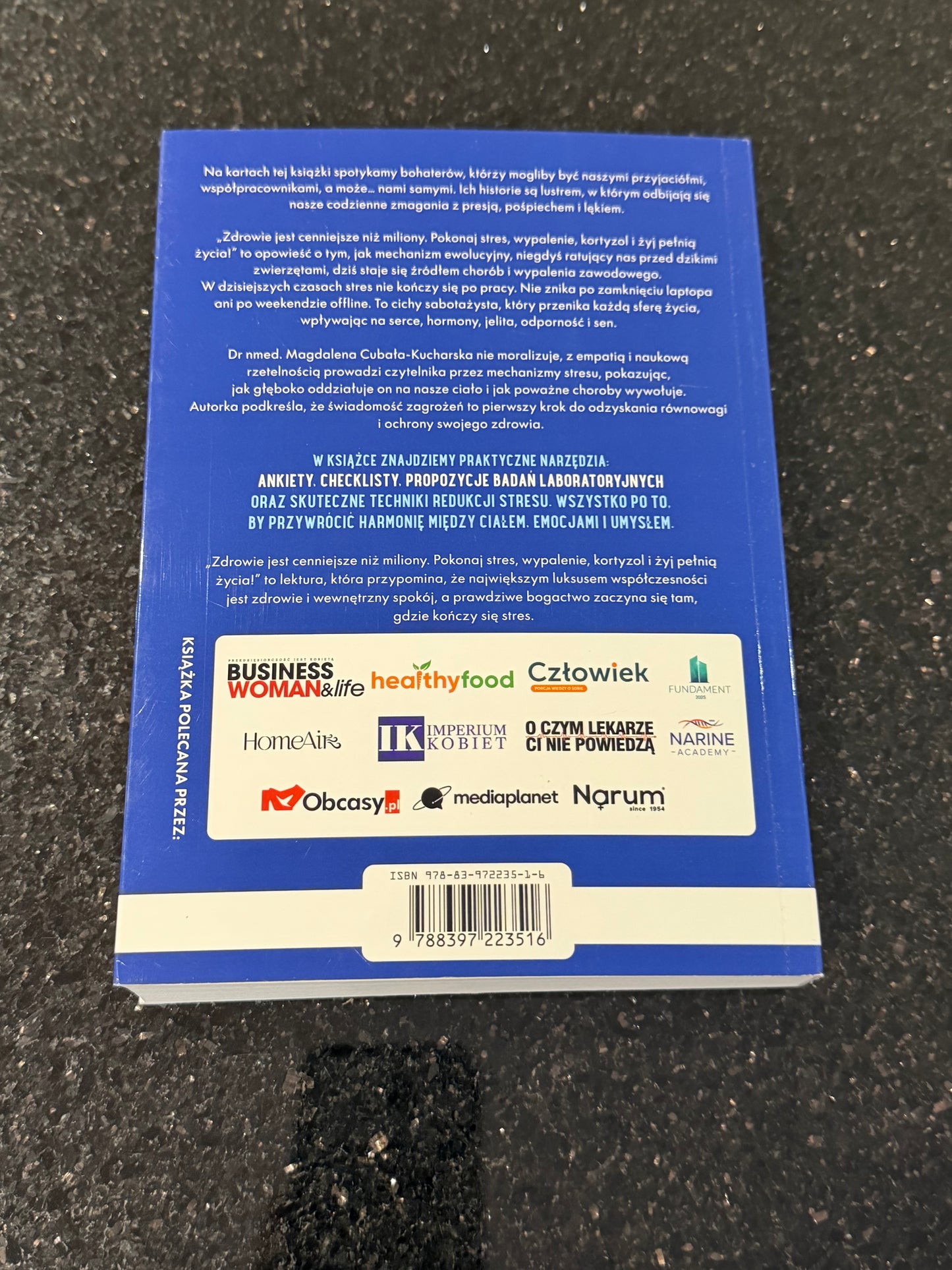 🇵🇱Polish Book - Dr.N.Med.Magdalena Cubala-Kucharska - Zdrowie Jest Cenniejsze Niż Miliony
