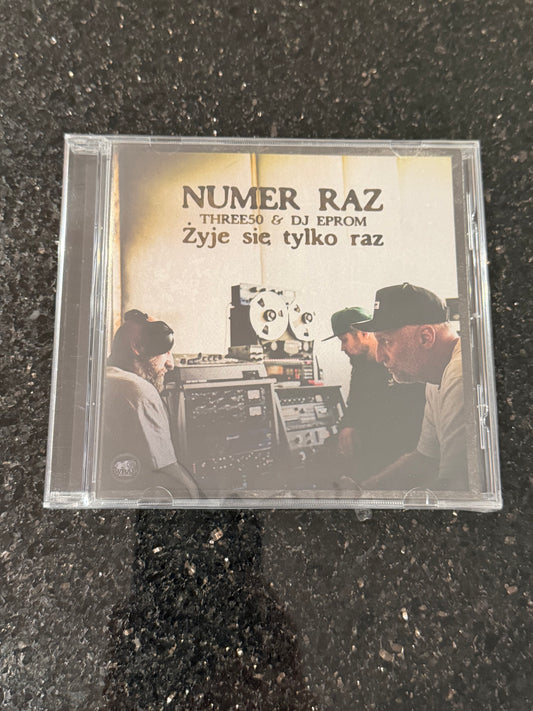 🇵🇱Polish Hip Hop CD - Numer Raz & DJ. EPROM - Zyje sie tylko raz 2025