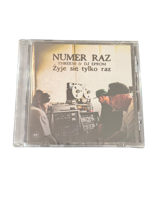 🇵🇱Polish Hip Hop CD - Numer Raz & DJ. EPROM - Zyje sie tylko raz 2025